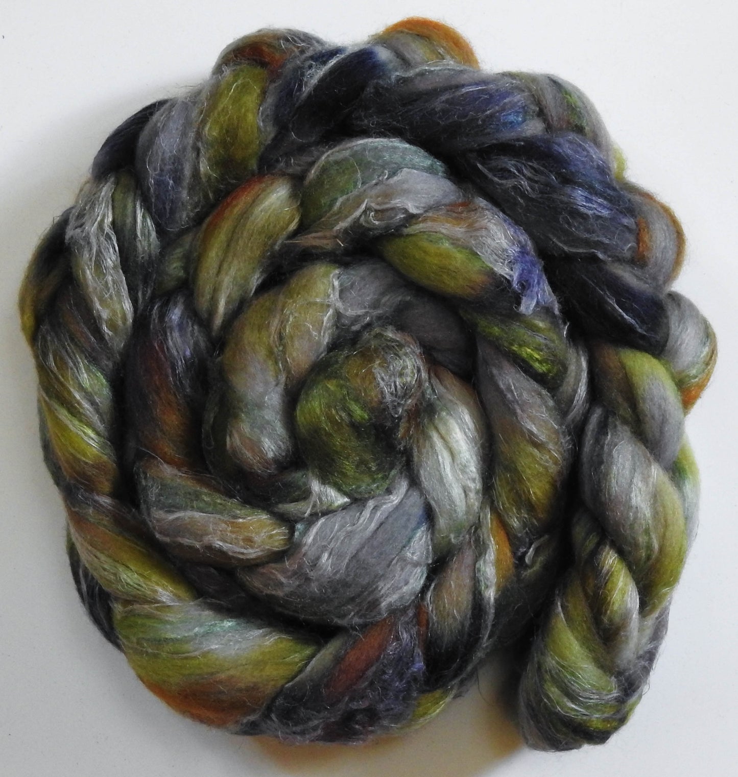 Lichenology (5.8 oz) - Merino/ Tussah Silk/ Natural Flax (50/25/25)