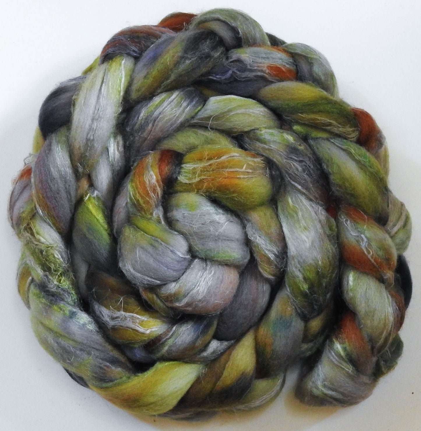 Lichenology (5.8 oz) - Merino/ Tussah Silk/ Natural Flax (50/25/25)