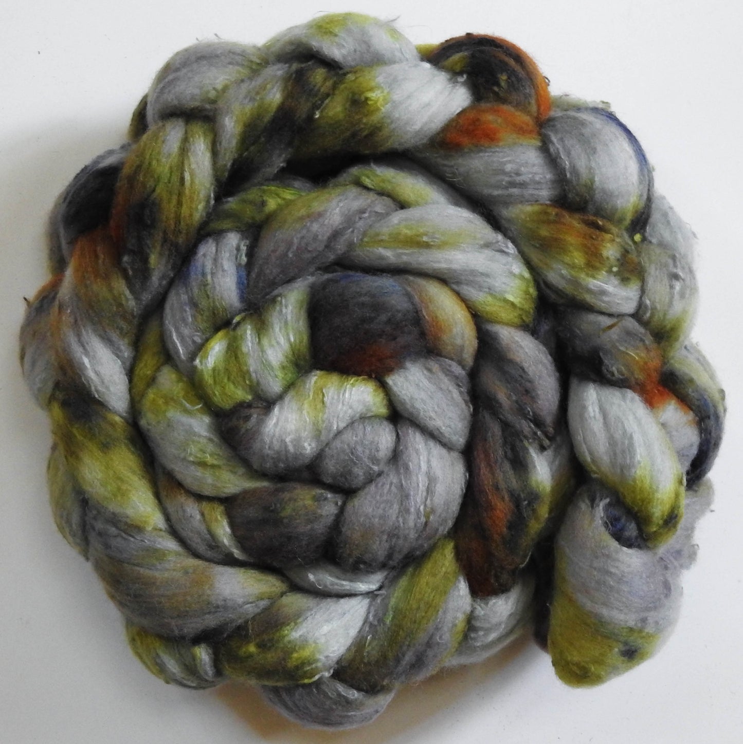 Lichenology (5.7 oz) - 25 micron Merino/ Silk Slubs (70/30)