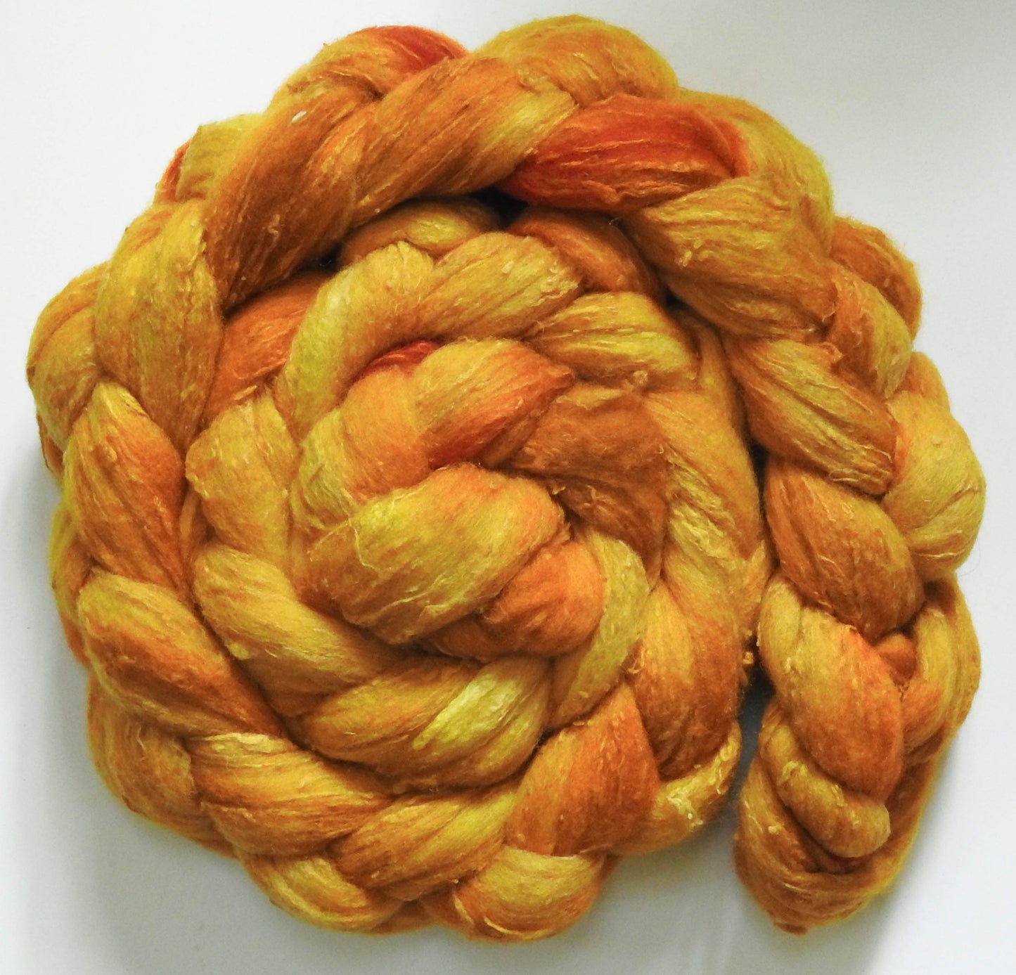 Golden Hour (5.9 oz)- 25 micron Merino/ Silk Slubs (70/30)