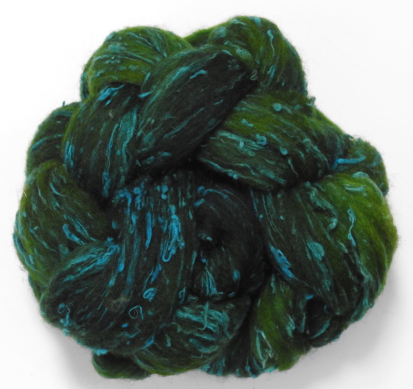 Dill Pickle (1.6 oz)- 25 micron Merino/ Silk Slubs (70/30)