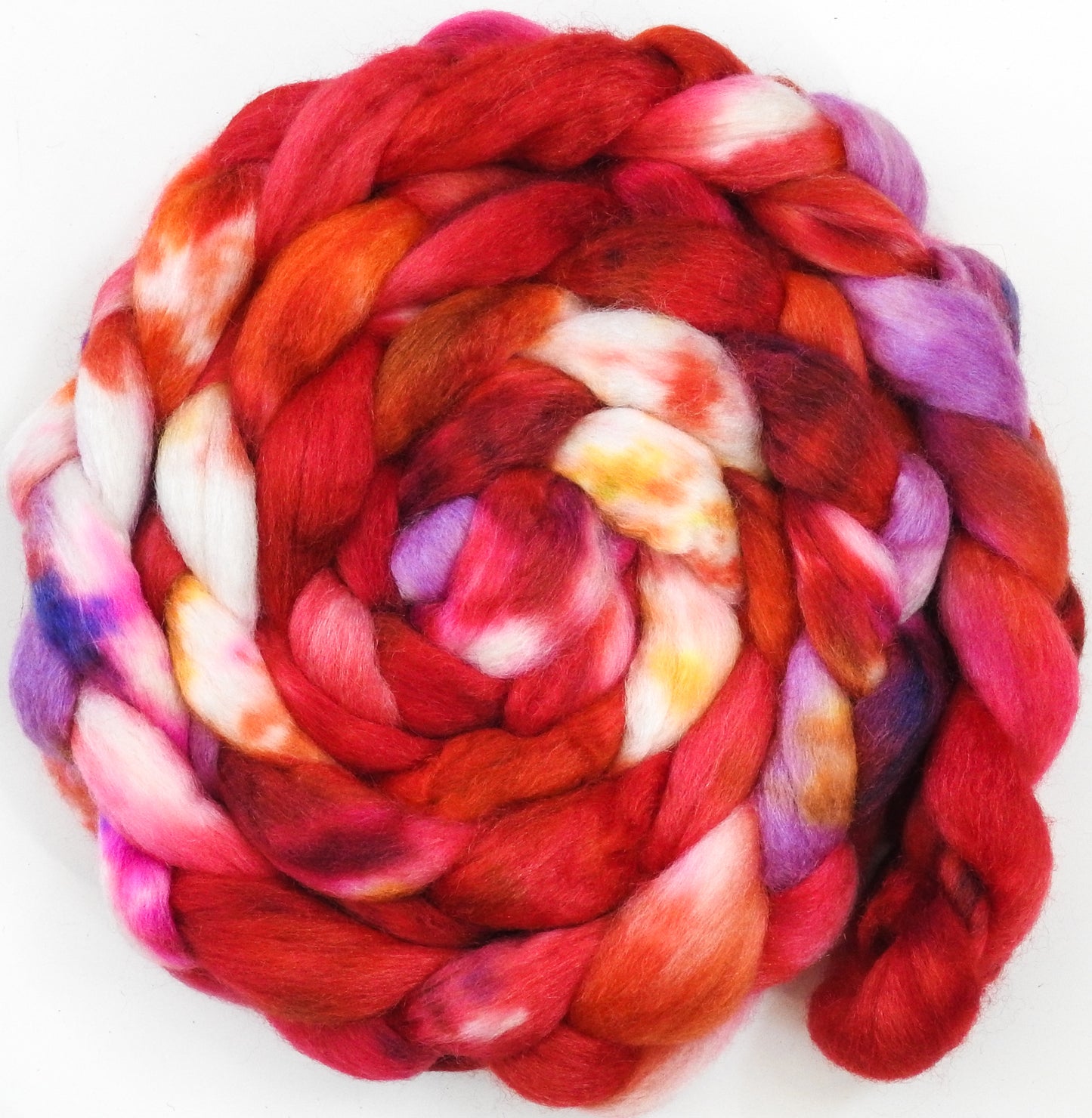 Sour Cherry (2.2 oz) - Merino/ Mongolian Cashmere/ Tussah Silk (50/25/25)