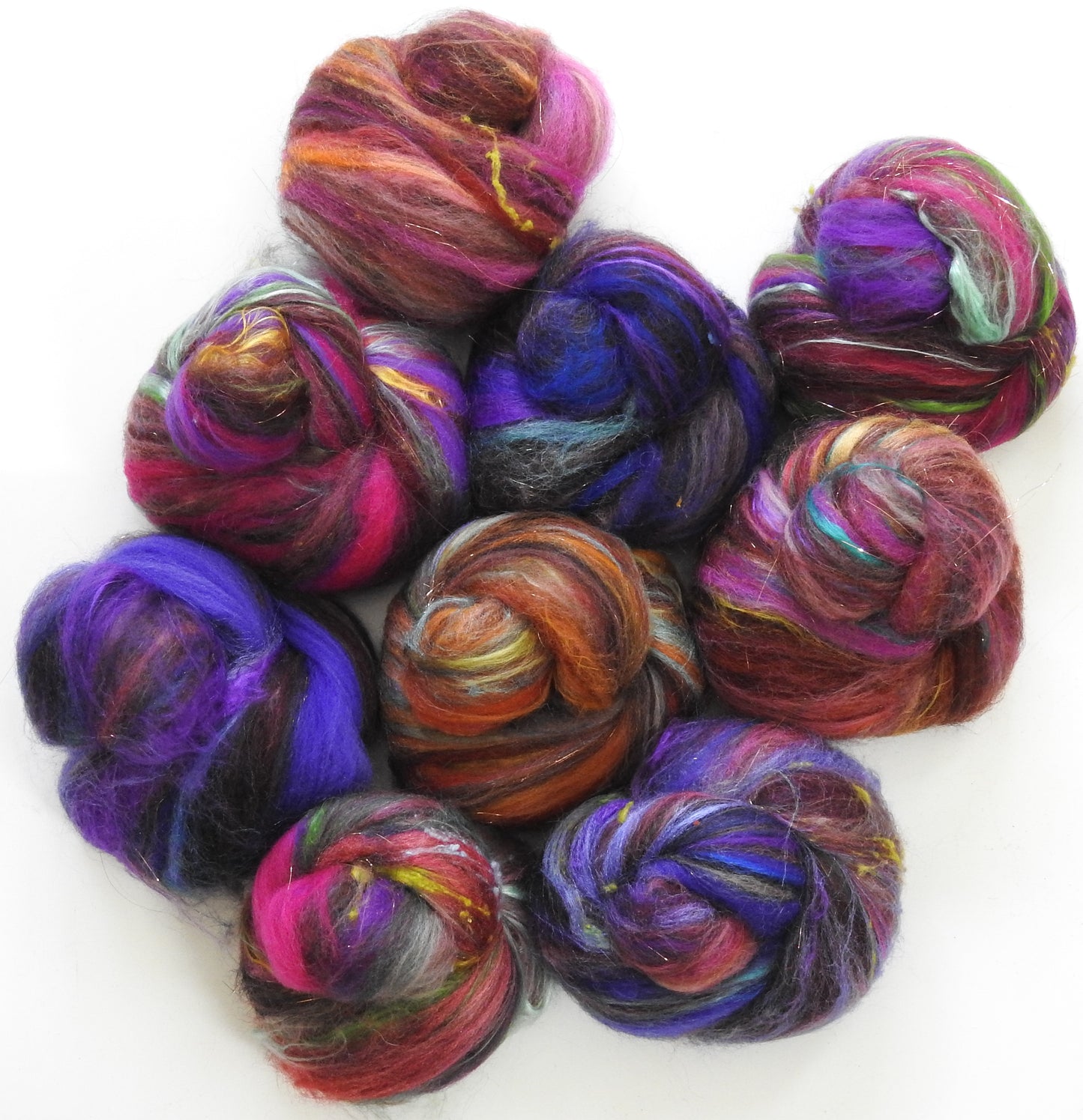 Jester - Sparkle Sticklebatts - merino, silk, CAMEL, alpaca, cormo, faux cashmere, silk noil, angelina