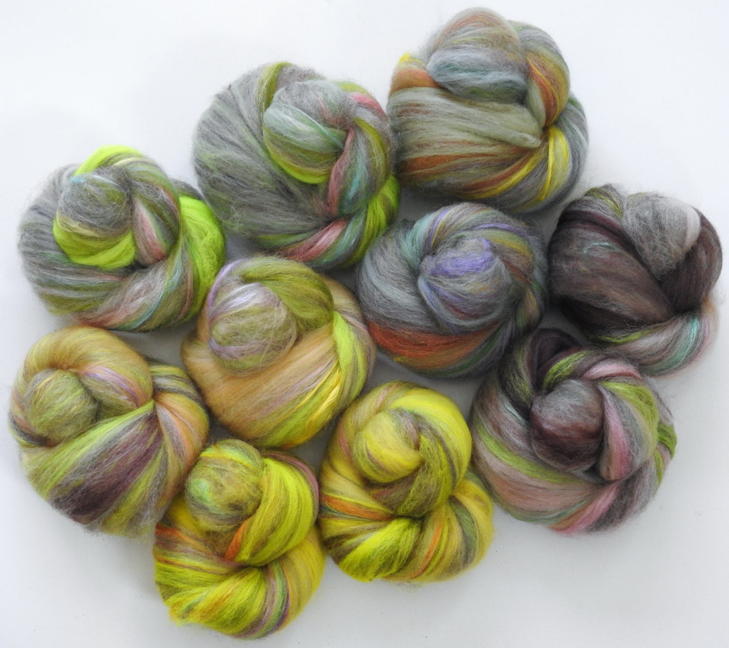 Verdant - NON-Sparkle Smooth Sticklebatts - Corriedale X fleece, merino, CAMEL, silk