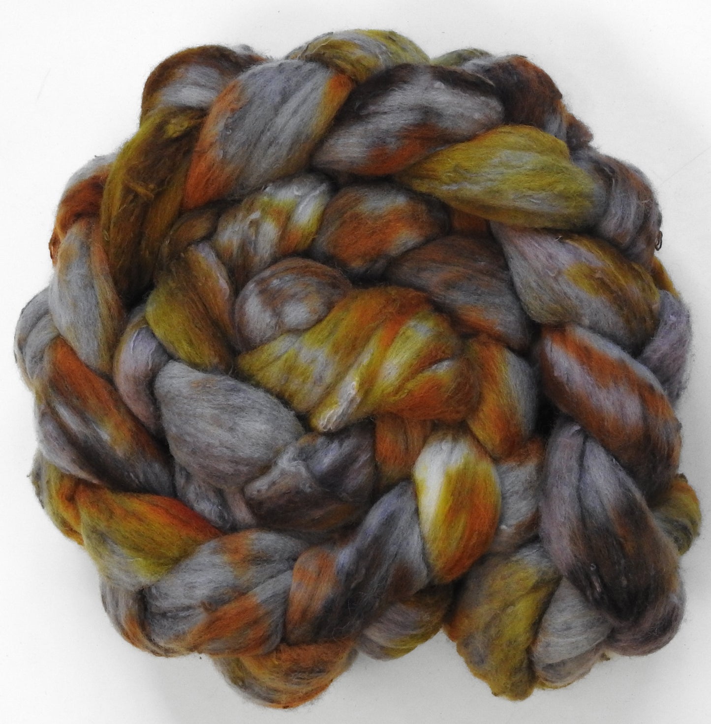 Metallurgy (5.4 oz)- 25 micron Merino/ Silk Slubs (70/30)