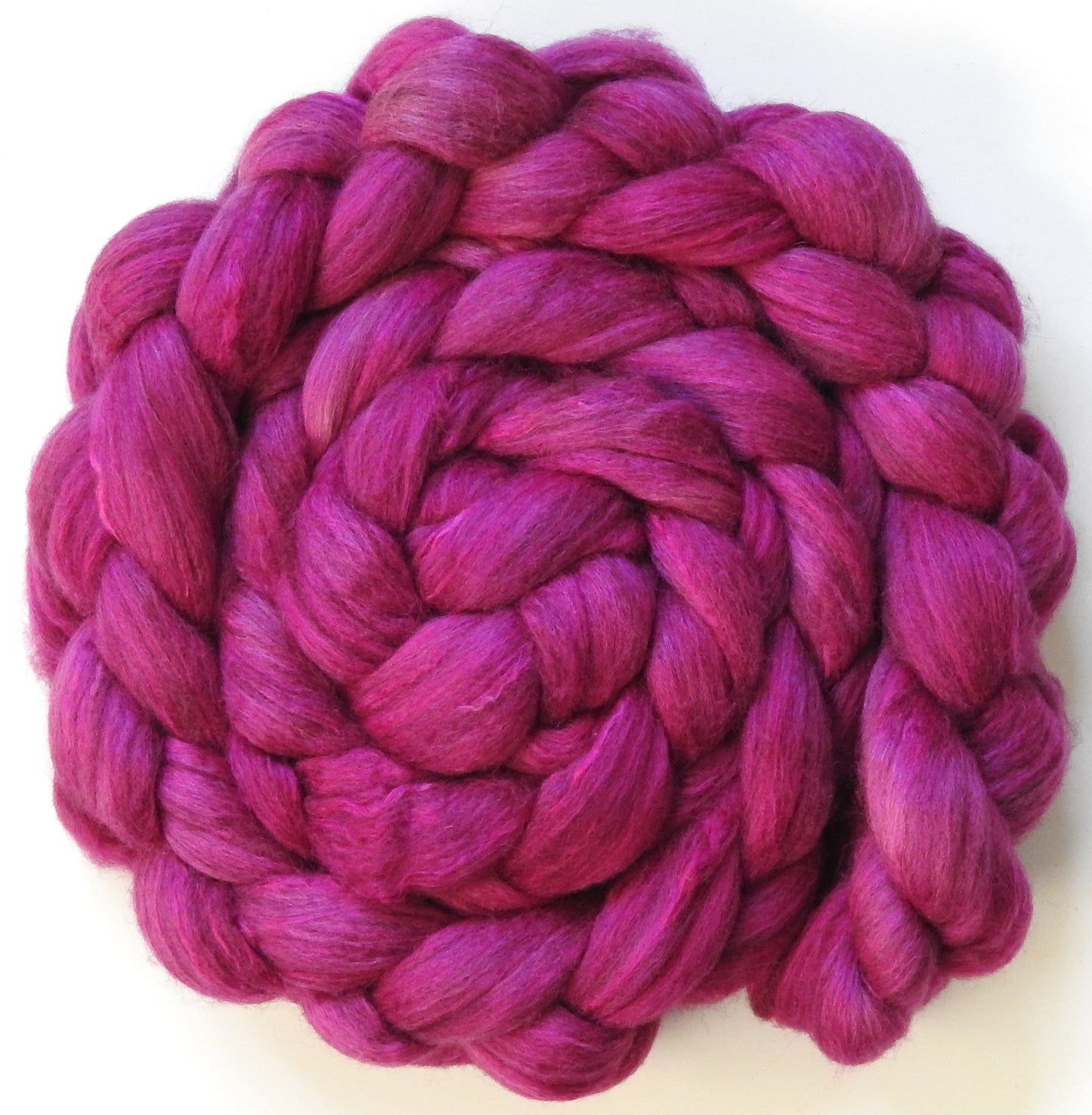 Cerise (5.4 oz)- Polwarth/ YAK / Mulberry Silk (60/20/20)