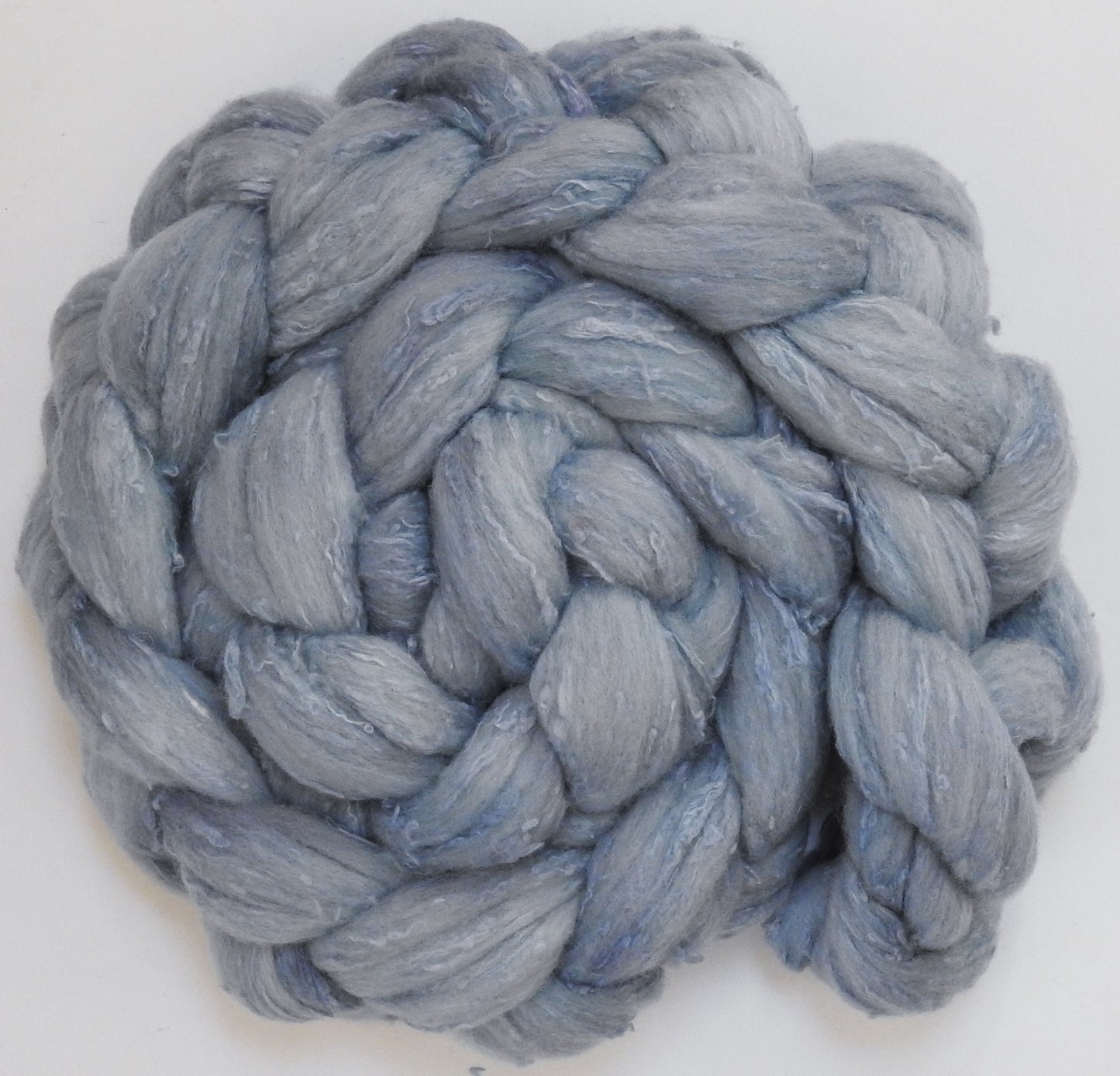 Pale Mithril (5.3 oz)- 25 micron Merino/ Silk Slubs (70/30)