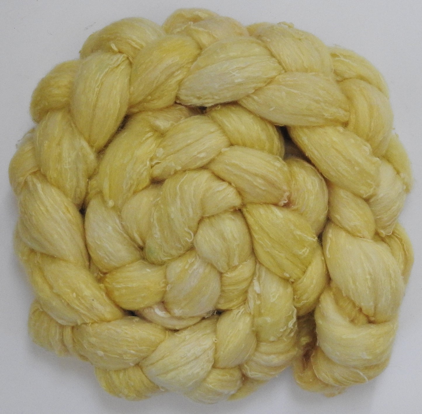 Lemon Drop (5.3 oz)- 25 micron Merino/ Silk Slubs (70/30)