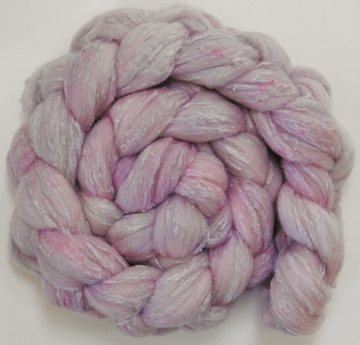 Ballerina (5.3 oz)- 25 micron Merino/ Silk Slubs (70/30)