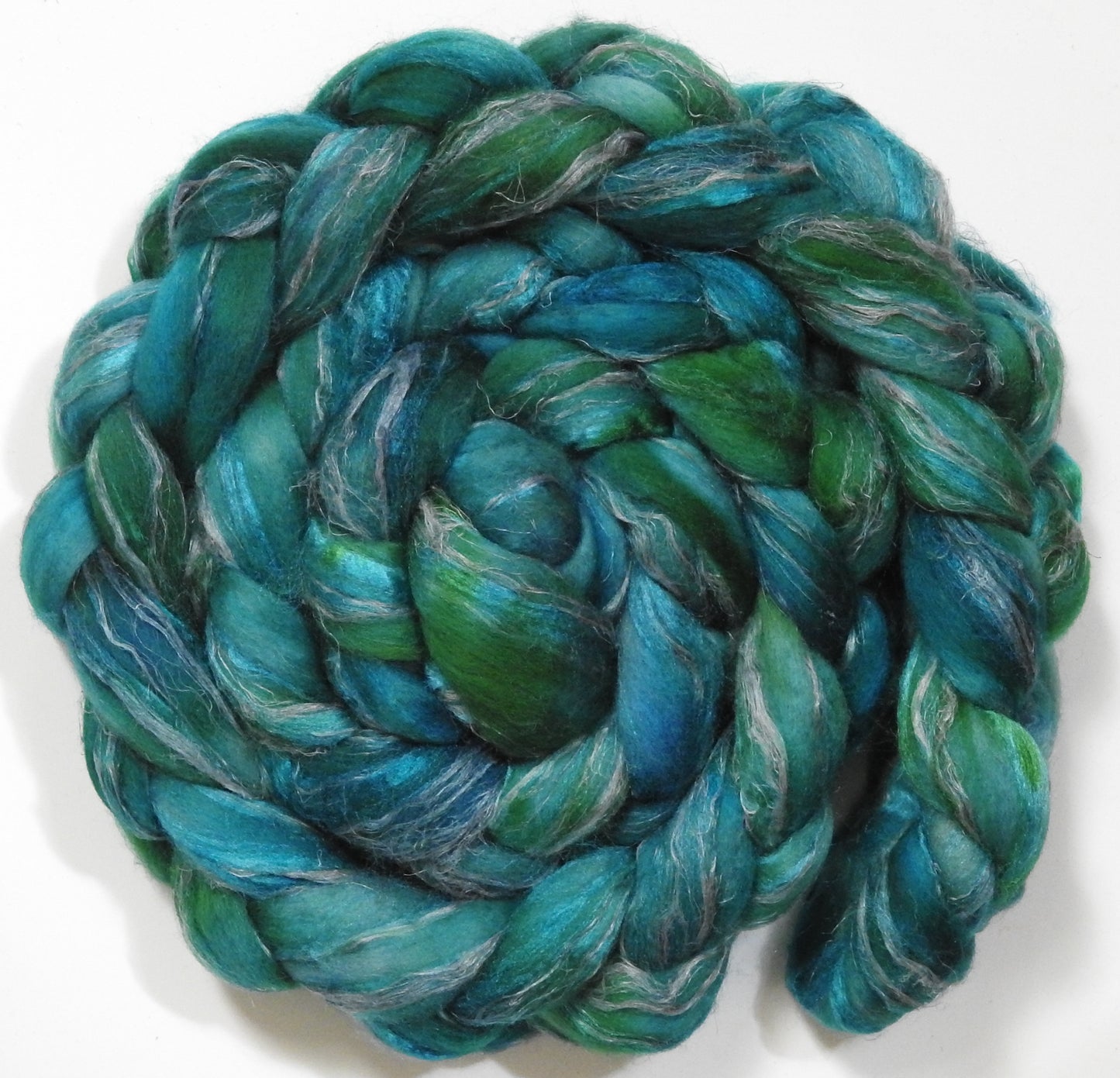 Neptune (5.7 oz) - Merino/ Tussah Silk/ Natural Flax (50/25/25)