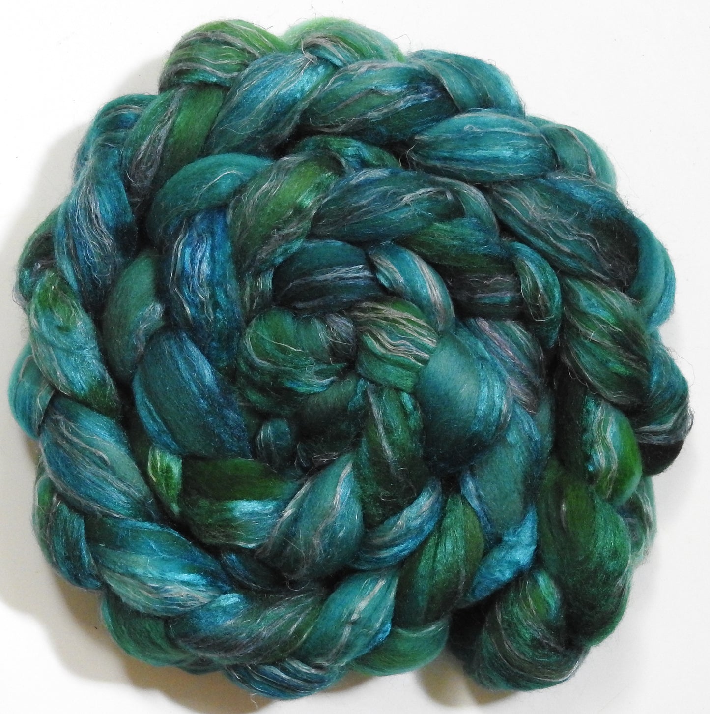Neptune (5.7 oz) - Merino/ Tussah Silk/ Natural Flax (50/25/25)