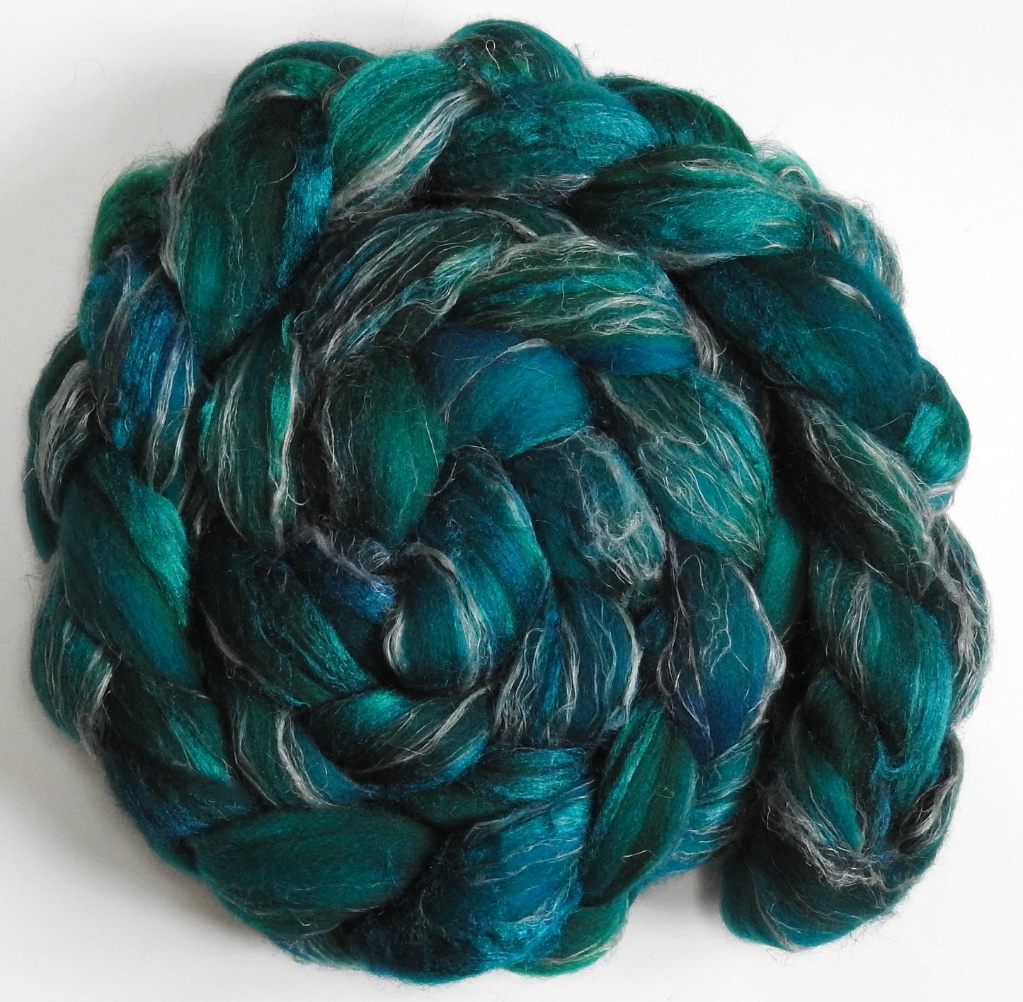 Fairy Pools - Merino/ Tussah Silk/ Natural Flax (50/25/25)