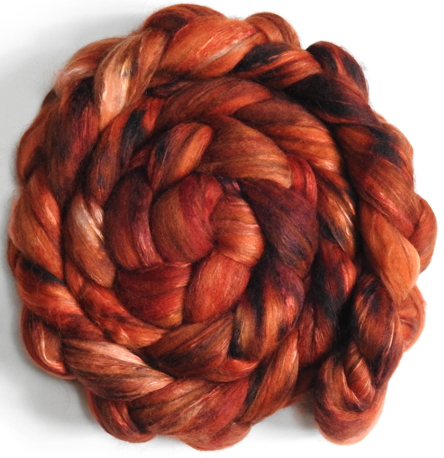 Fire Pit - 18.5 mic merino/ camel/ brown alpaca/ mulberry silk/ (40/20/20/20)