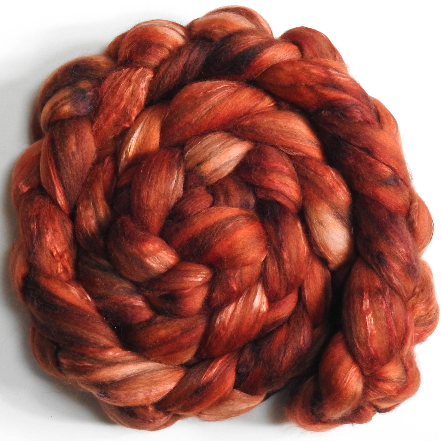 Fire Pit - 18.5 mic merino/ camel/ brown alpaca/ mulberry silk/ (40/20/20/20)