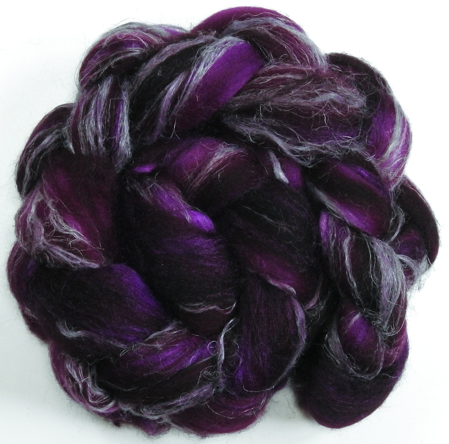 Pokeberry - Merino/ Tussah Silk/ Natural Flax (50/25/25)