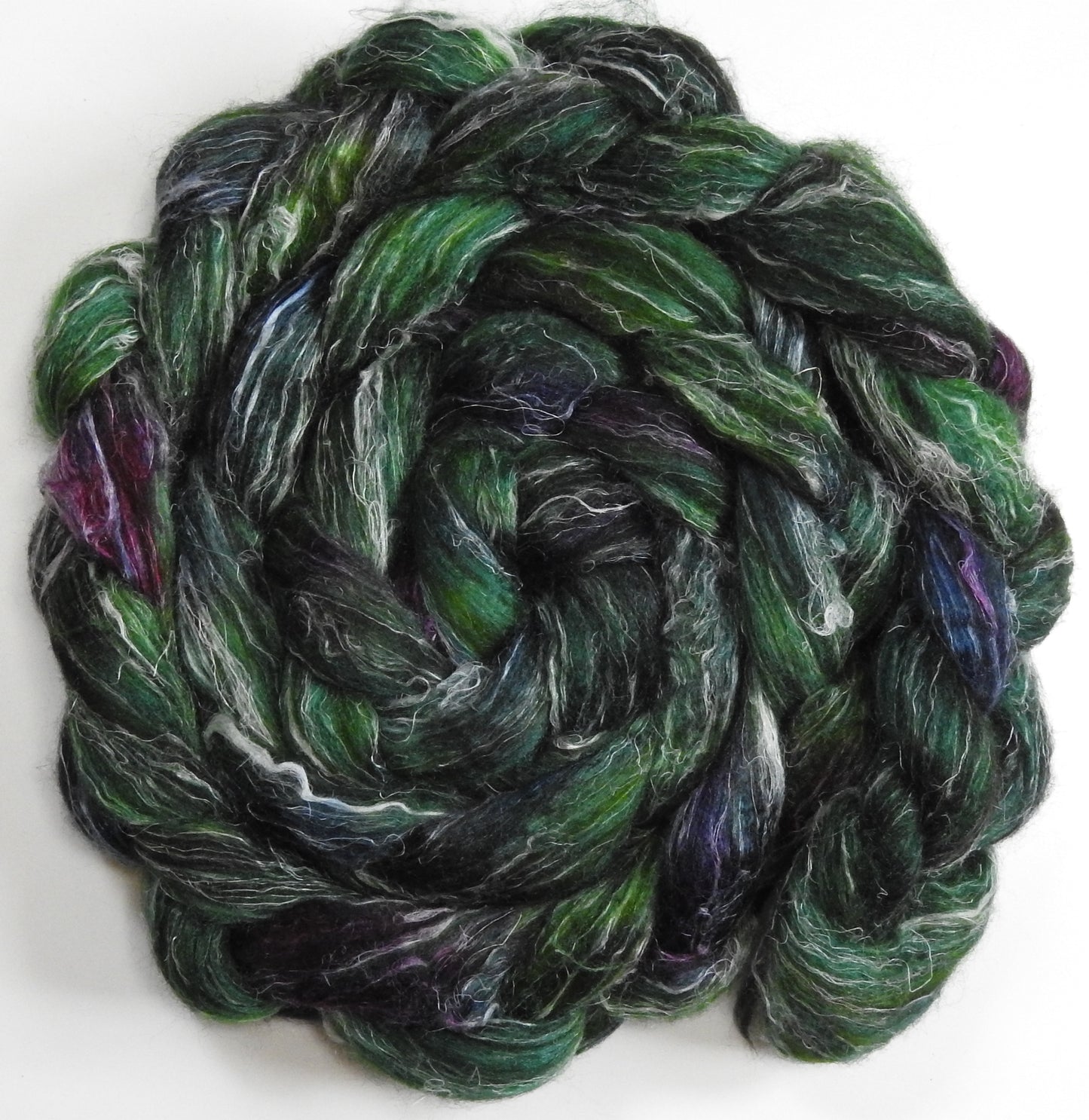 Whispering Pines (5.7 oz) Merino/ Tussah Silk/ Natural Flax (50/25/25)