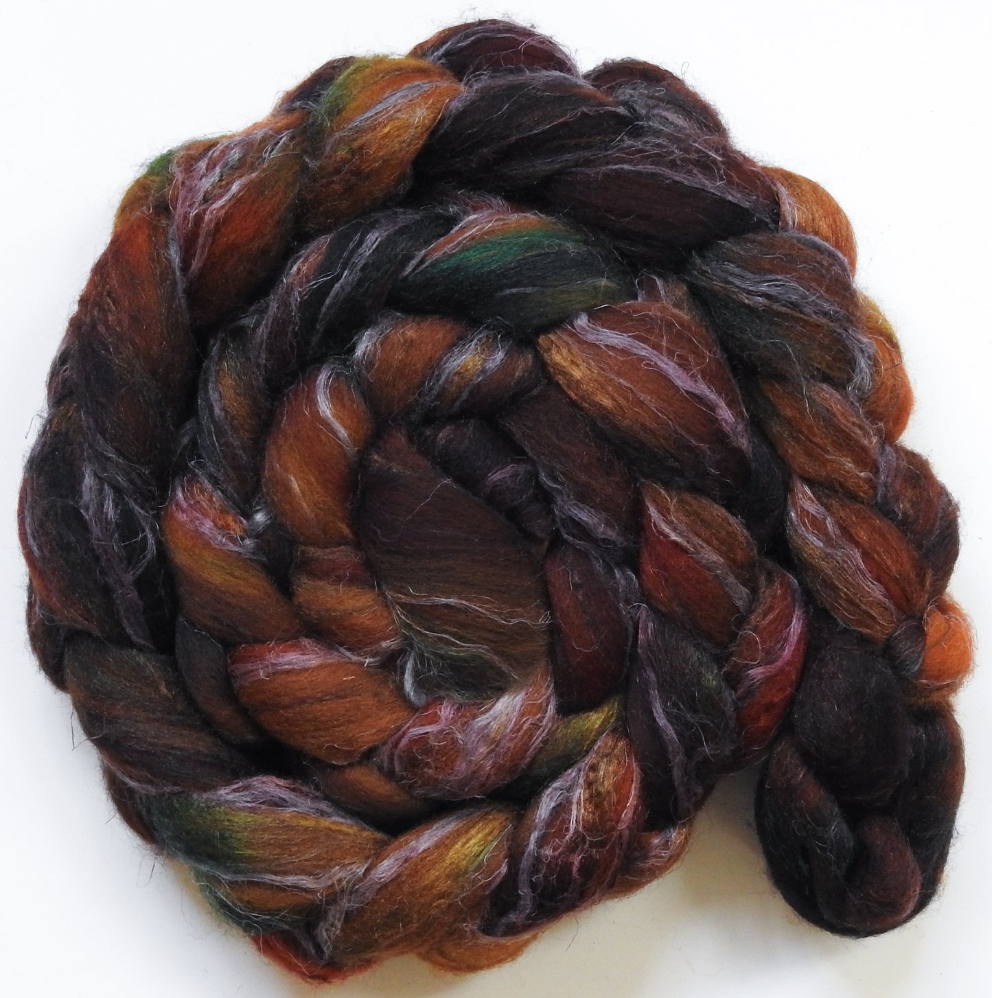 Pinecone (5.9 oz) Merino/ Tussah Silk/ Natural Flax (50/25/25)
