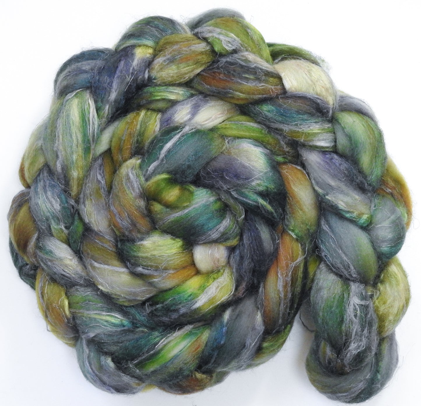 Edamame - Merino/ Tussah Silk/ Natural Flax (50/25/25)