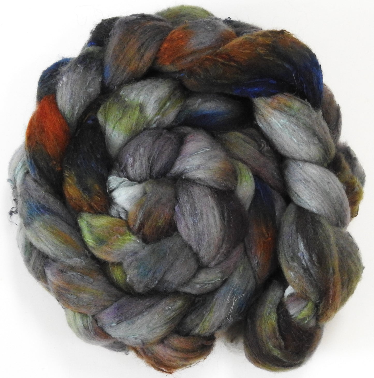 Tree Stump (5.7 oz)- 25 micron Merino/ Silk Slubs (70/30)
