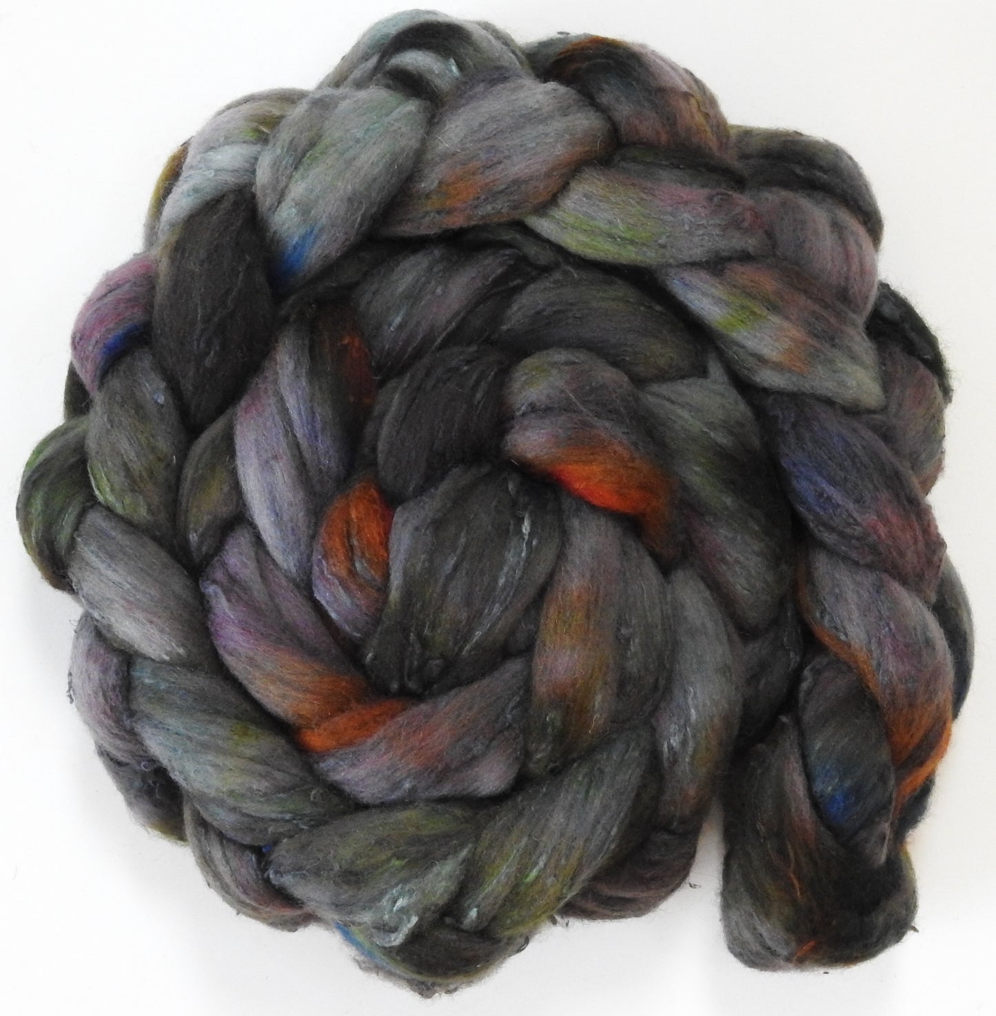 Tree Stump (5.7 oz)- 25 micron Merino/ Silk Slubs (70/30)