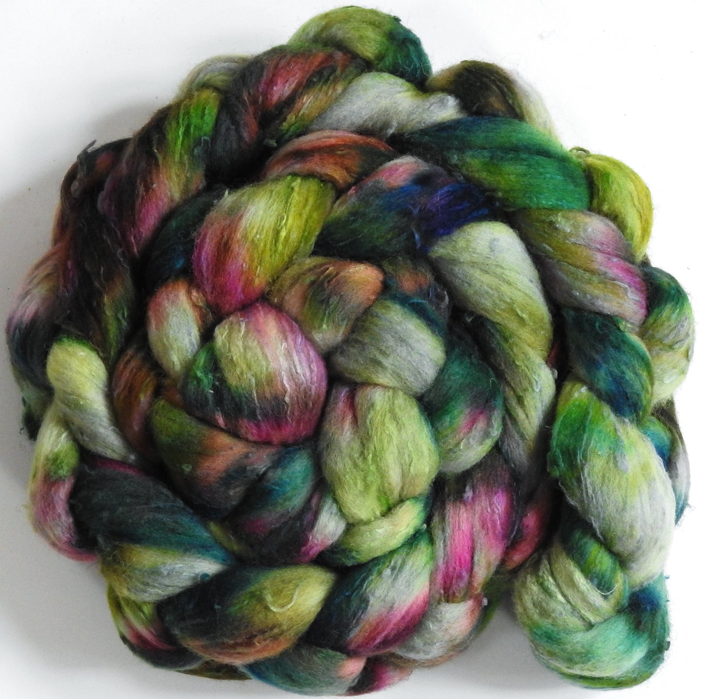 Magic Beans (5.8 oz)- 25 micron Merino/ Silk Slubs (70/30)
