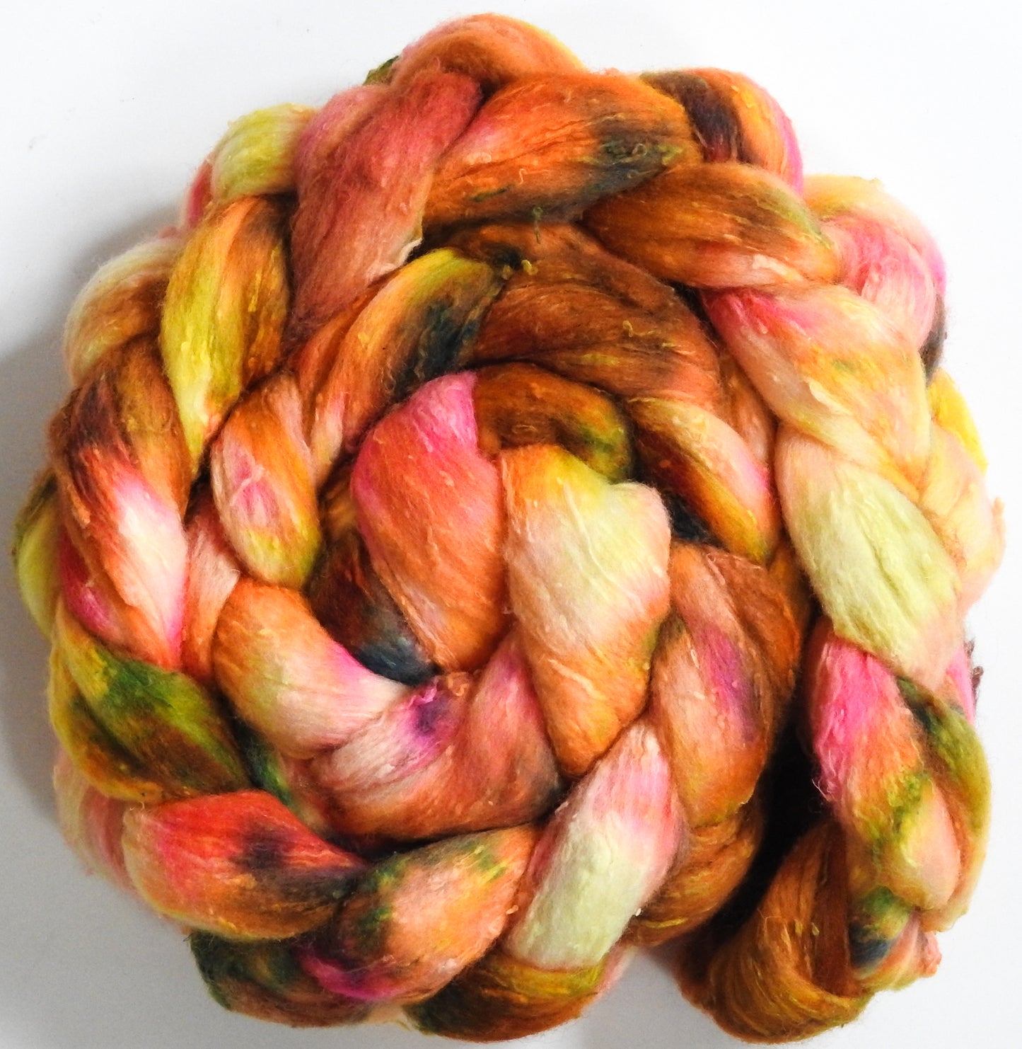 Walkin' on Sunshine (5.8 oz)- 25 micron Merino/ Silk Slubs (70/30)