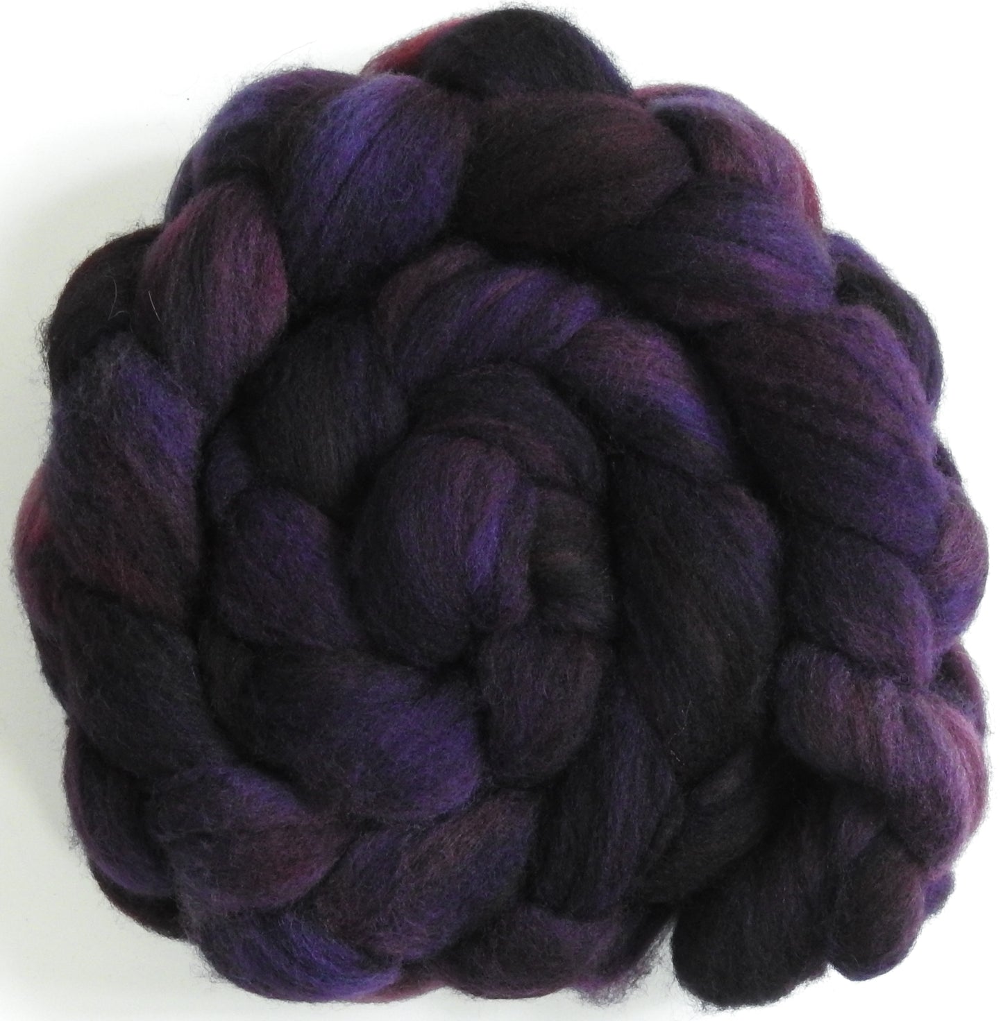 Banshee - Batt in a Braid #60- Southdown/ Bfl/ Bio-nylon (50/25/25)