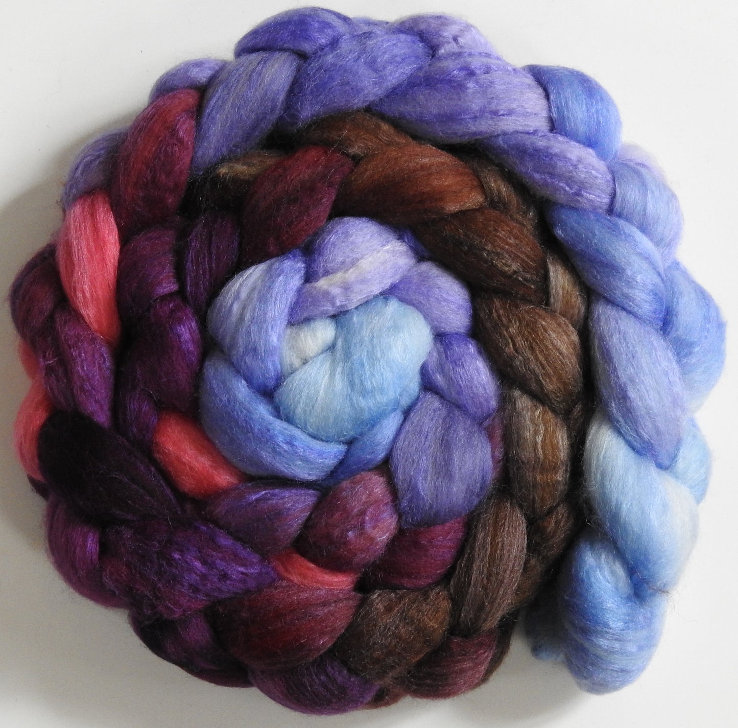 Provence - Batt in a Braid #62 (Polwarth/ CASHMERE/ silk -50/25/25)
