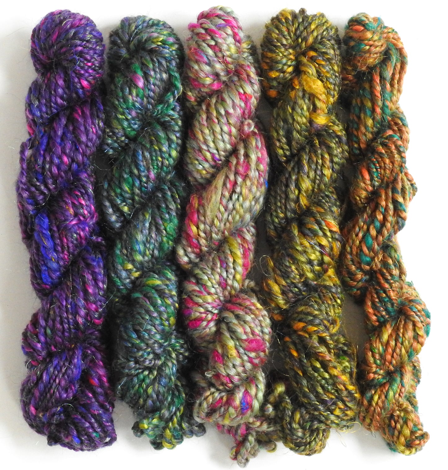 Anna's Hummingbird - Custom Blended Top- Merino/ Mulberry Silk/ Corriedale /Sari Silk/ Trilobal Nylon (40/25/15/10/10)