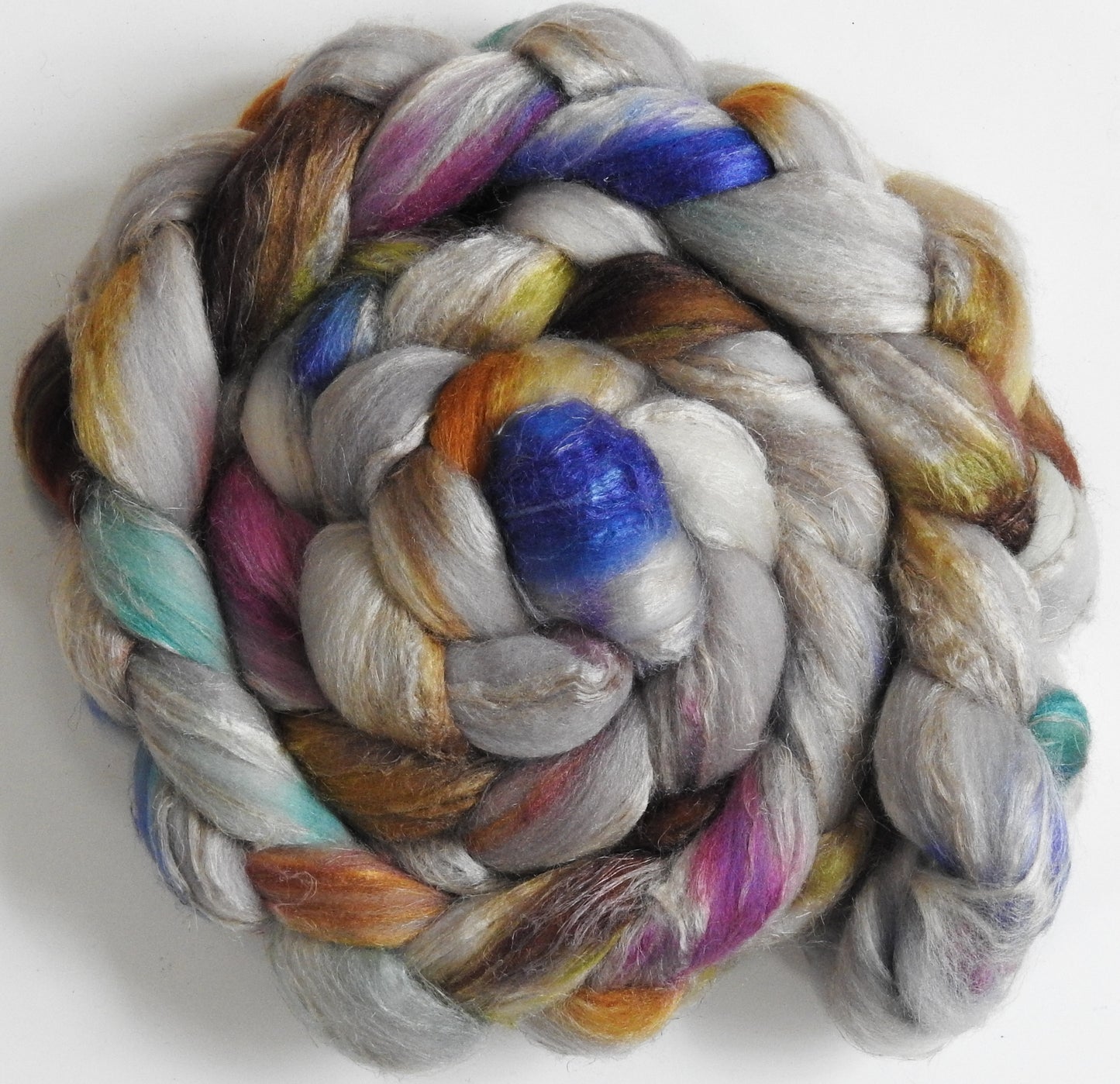 Glass Houses (5.7 oz) Merino/ Tussah Silk/ Natural Flax (50/25/25)