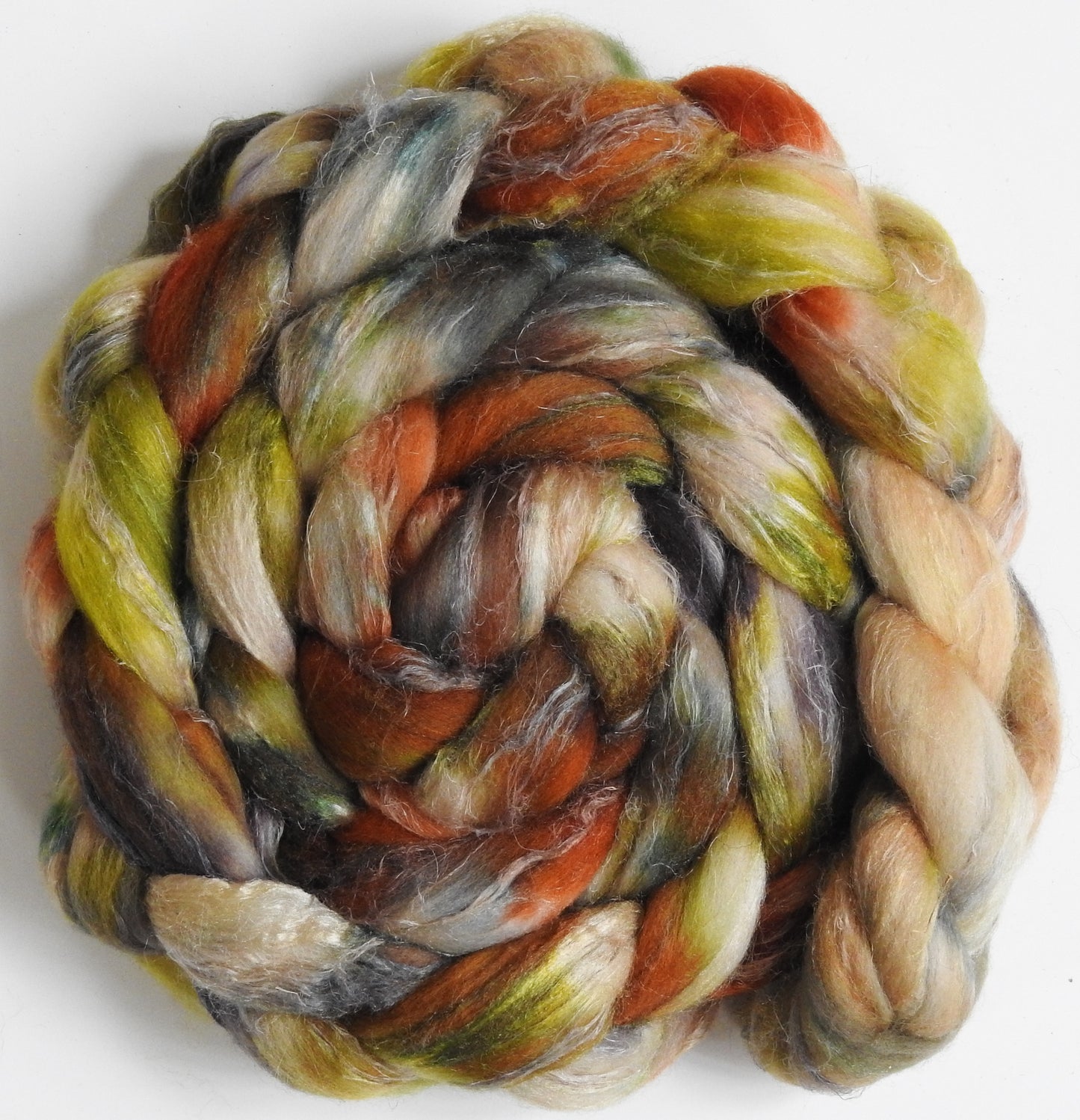 Back in the Saddle (5.9 oz) Merino/ Tussah Silk/ Natural Flax (50/25/25)