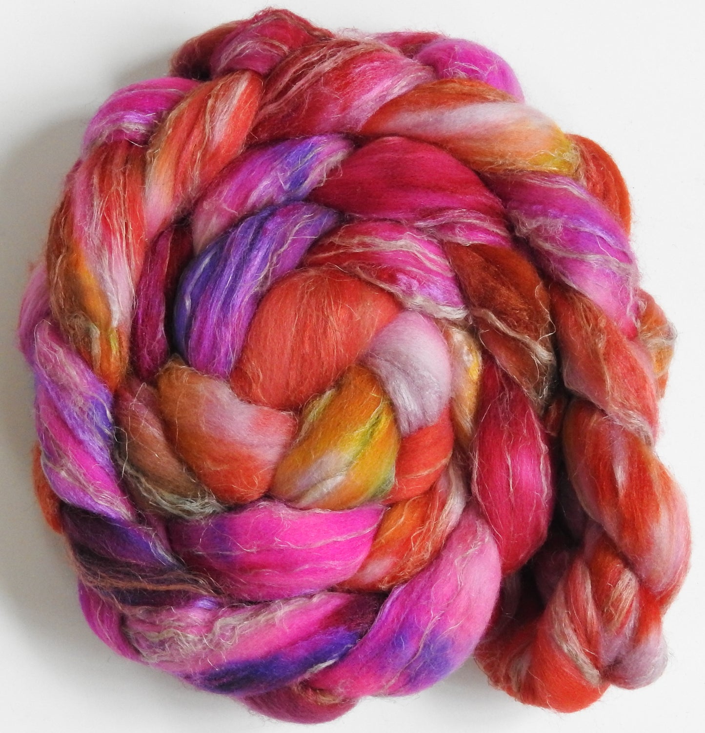 Candy Hearts (5.8 oz) Merino/ Tussah Silk/ Natural Flax (50/25/25)