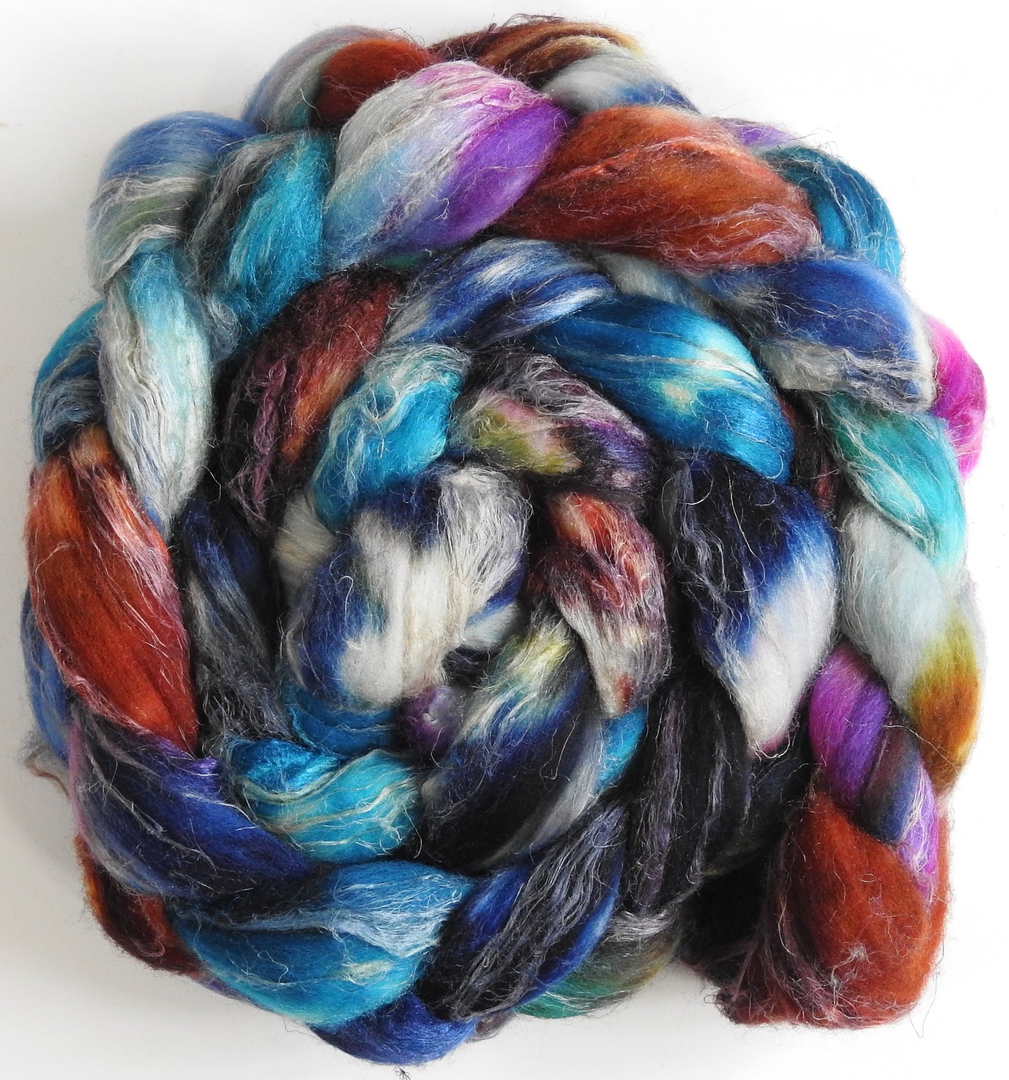 Meteor Shower (5.8 oz) - Merino/ Tussah Silk/ Natural Flax (50/25/25)