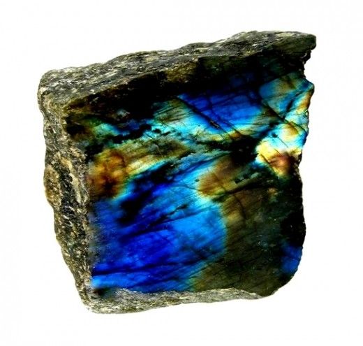 Labradorite (5.9 oz) - Batt in a Braid #60- Southdown/ Bfl/ Bio-nylon (50/25/25)