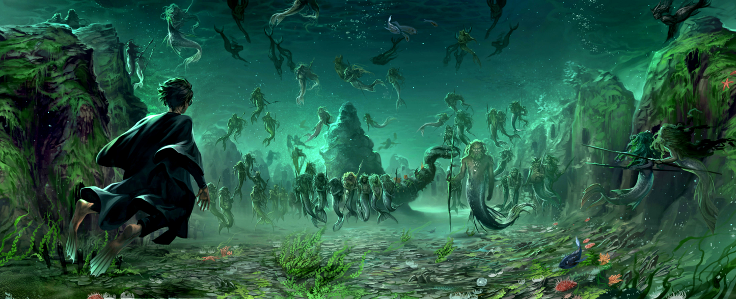 Merpeople (5.2 oz) - White-faced Woodland/ Ramie/ Llama/ Bamboo (35/35/15/15)