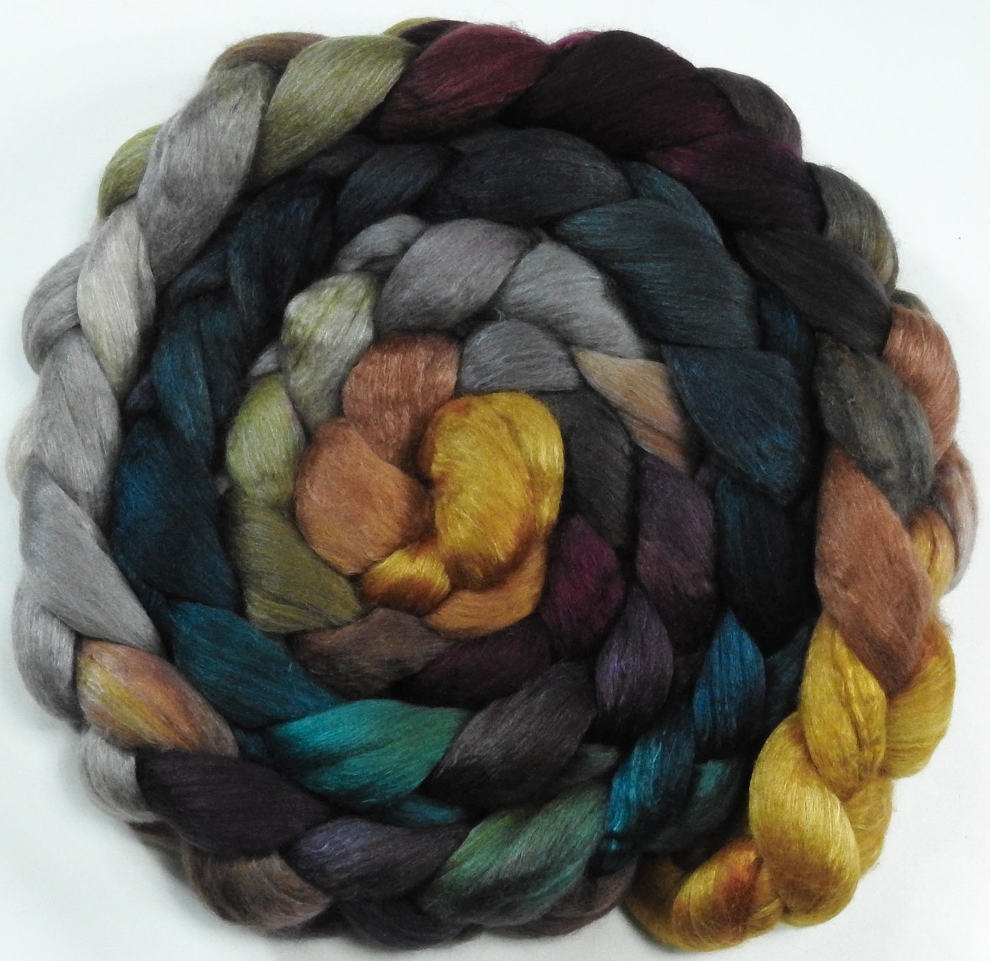 Durin's Folk -(5.2 oz) - White Hogget Haunui / Mulberry Silk (70/30) 19.8 mic.