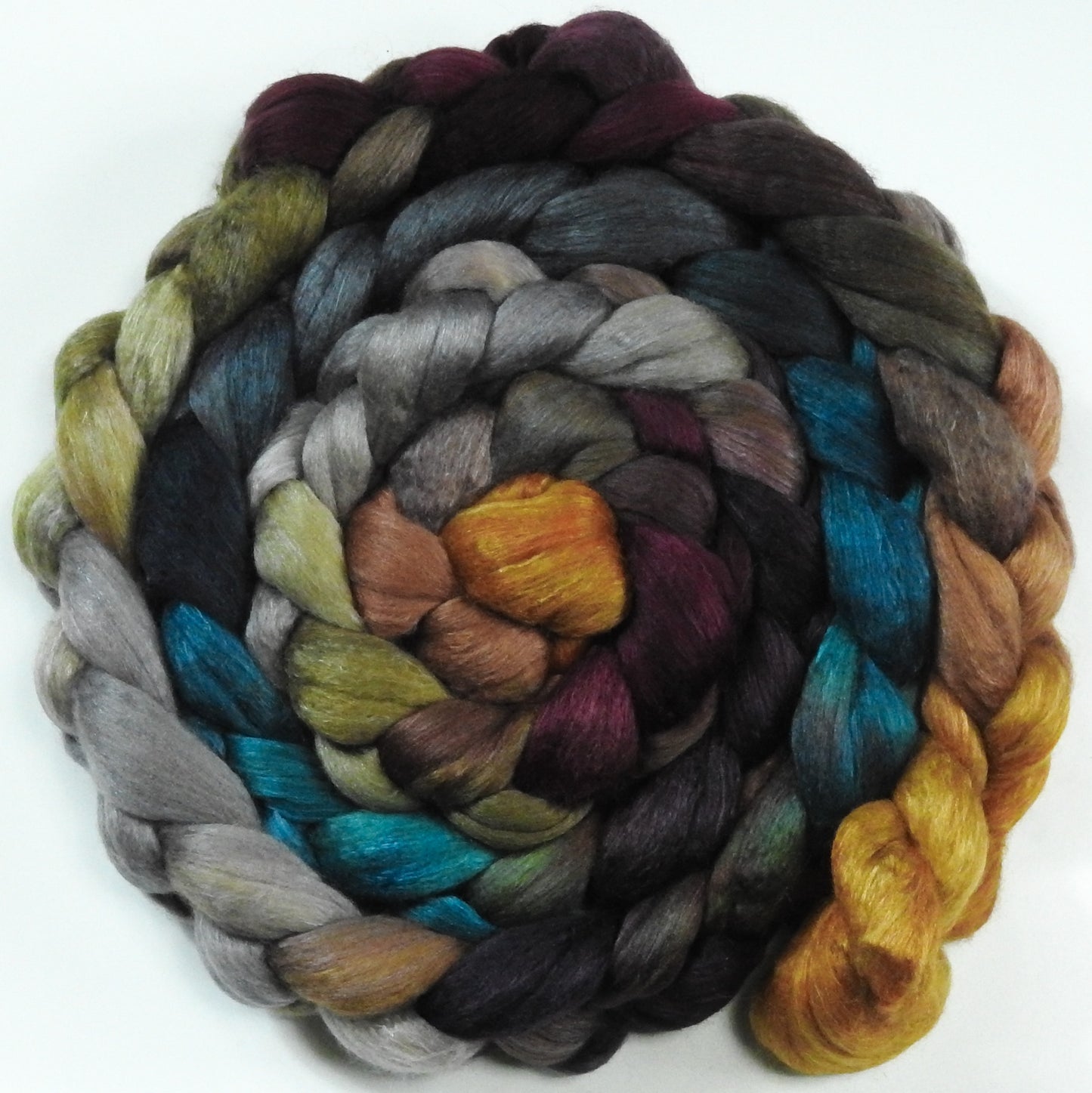 Durin's Folk -(5.2 oz) - White Hogget Haunui / Mulberry Silk (70/30) 19.8 mic.