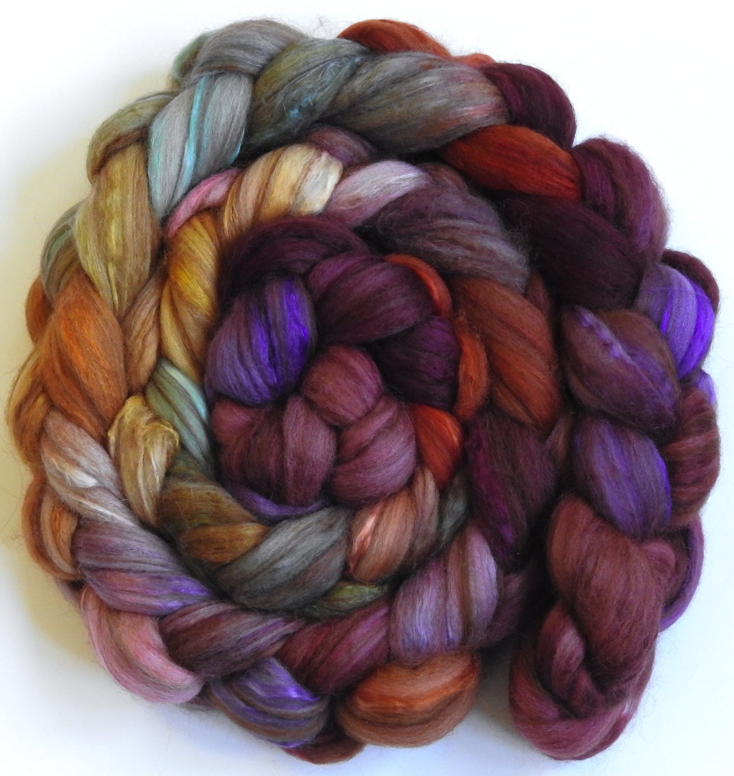Red Queen (5.6 oz) 18.5 mic merino/ camel/ brown alpaca/ mulberry silk/ (40/20/20/20)