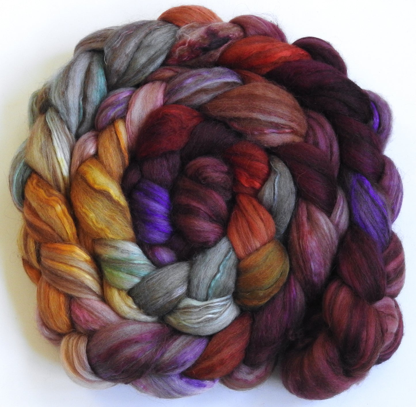 Red Queen (5.6 oz) 18.5 mic merino/ camel/ brown alpaca/ mulberry silk/ (40/20/20/20)