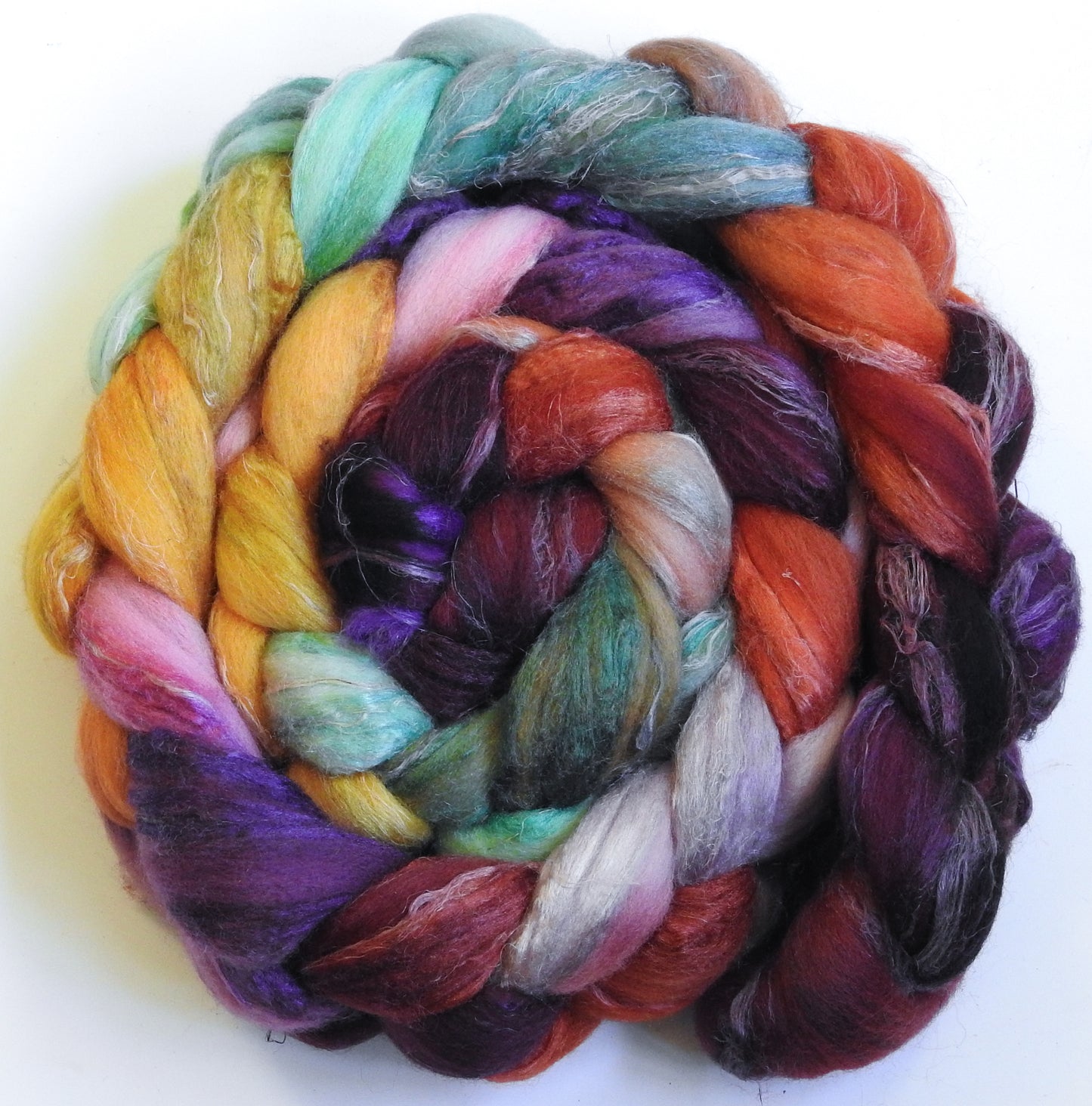 Red Queen - Merino/ Tussah Silk/ Natural Flax (50/25/25)