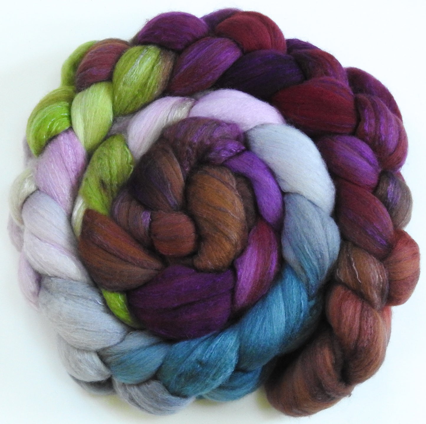 Beauty & the Beast (6.1 oz) - Organic Polwarth / Silk (80/20)
