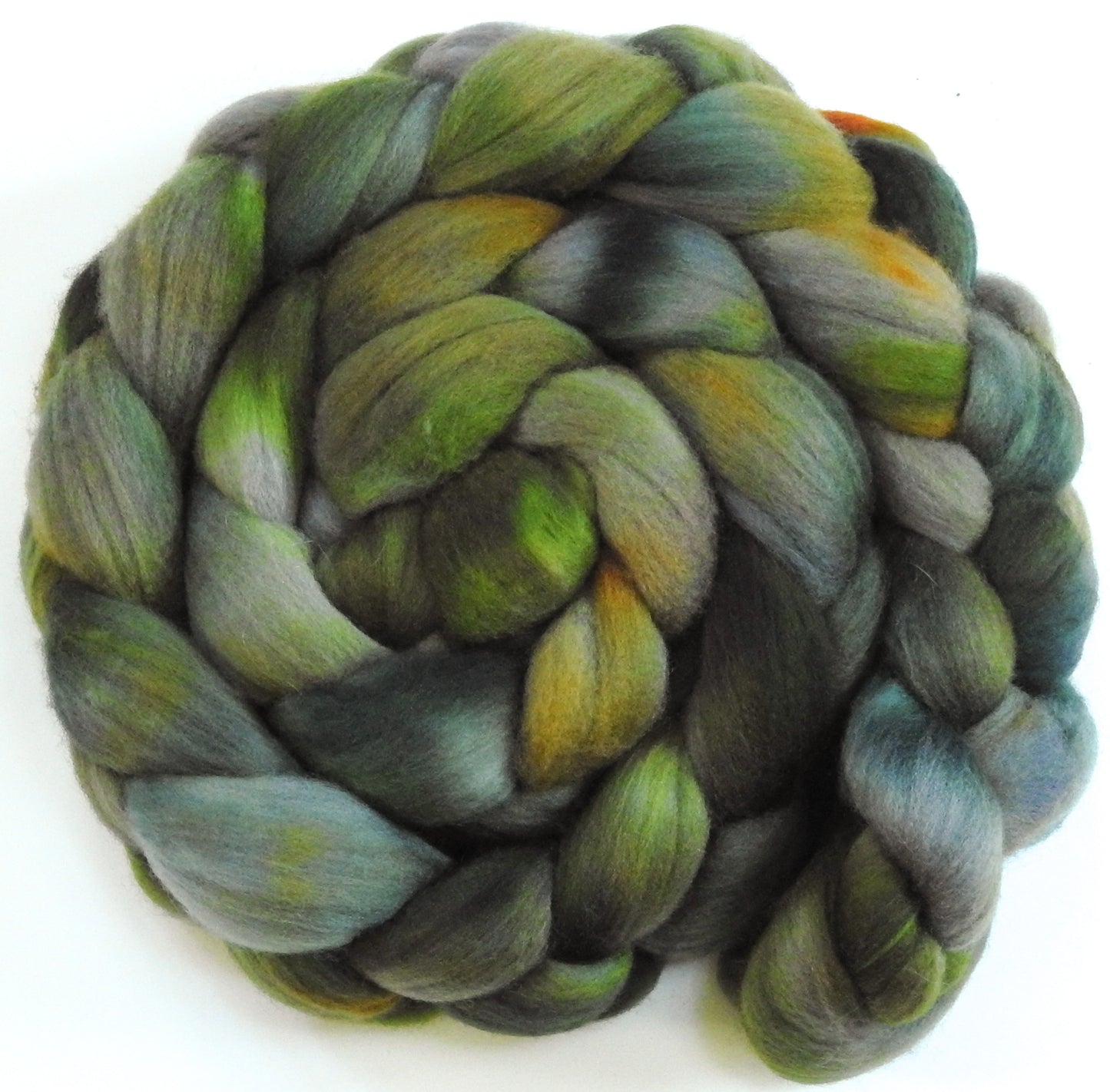 Green Tea - Glazed Solid -(5.9 oz) - Organic Polwarth