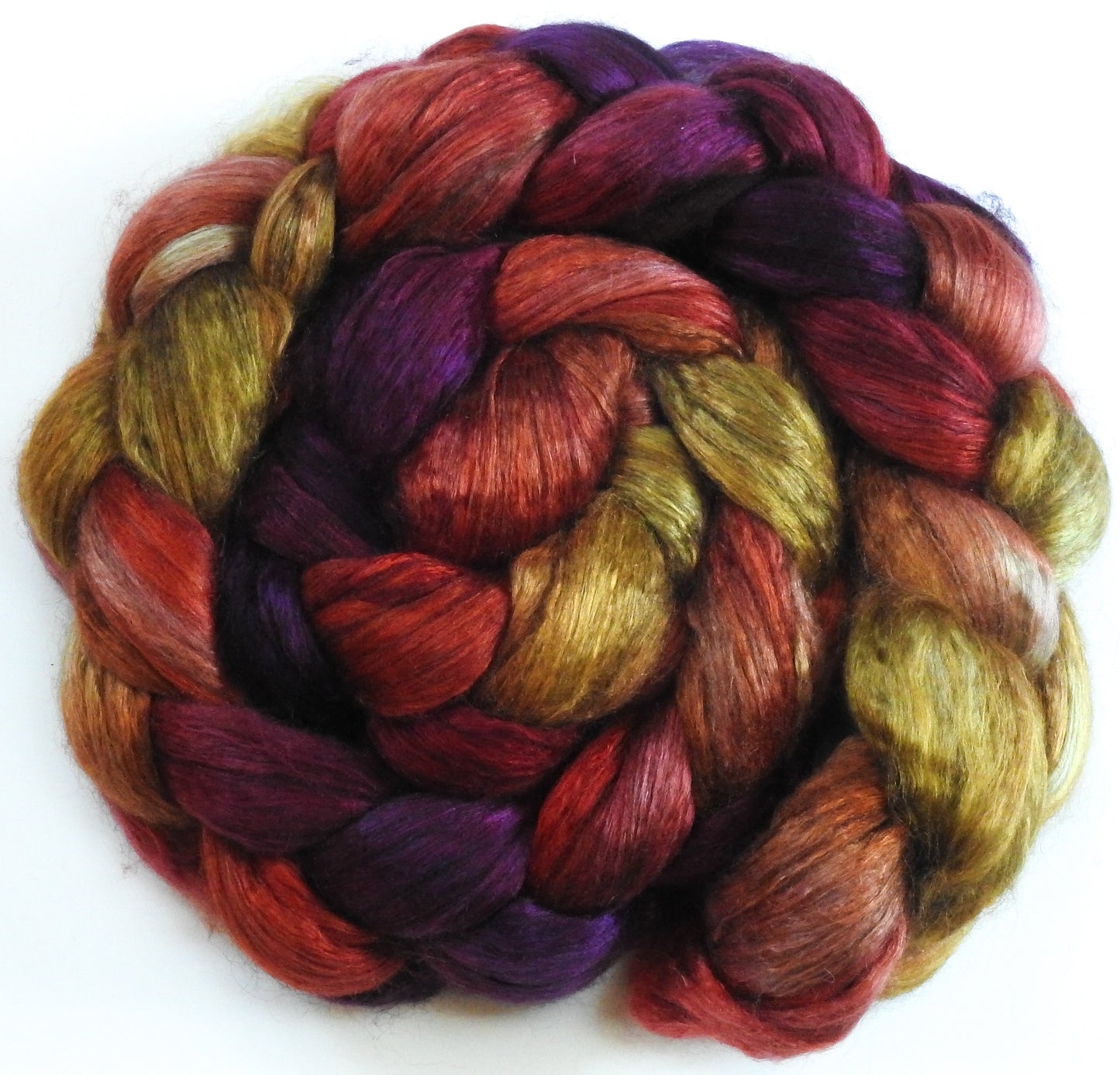 Gathering Leaves - YAK / mulberry silk ( 50/50)
