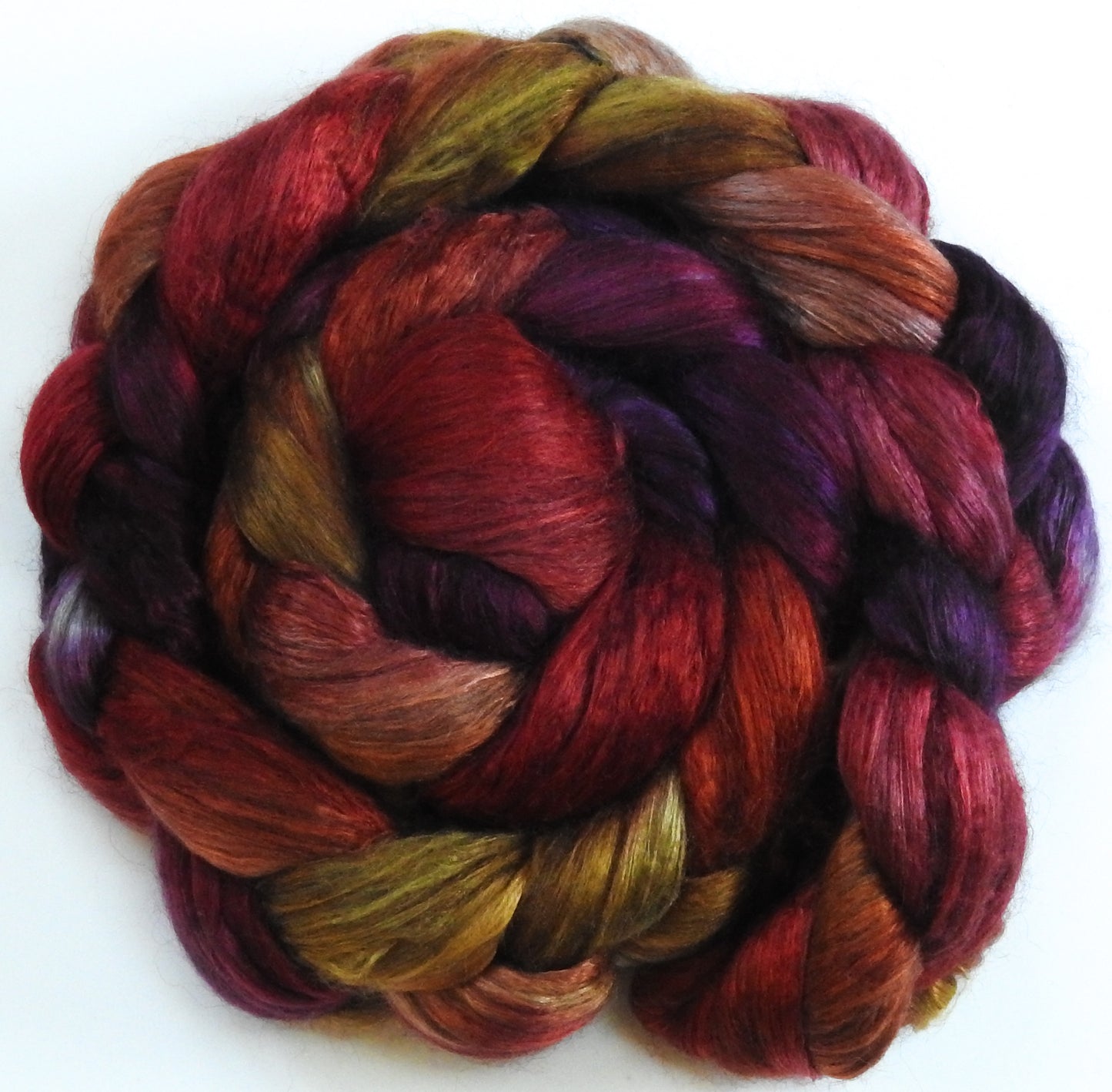 Gathering Leaves - YAK / mulberry silk ( 50/50)