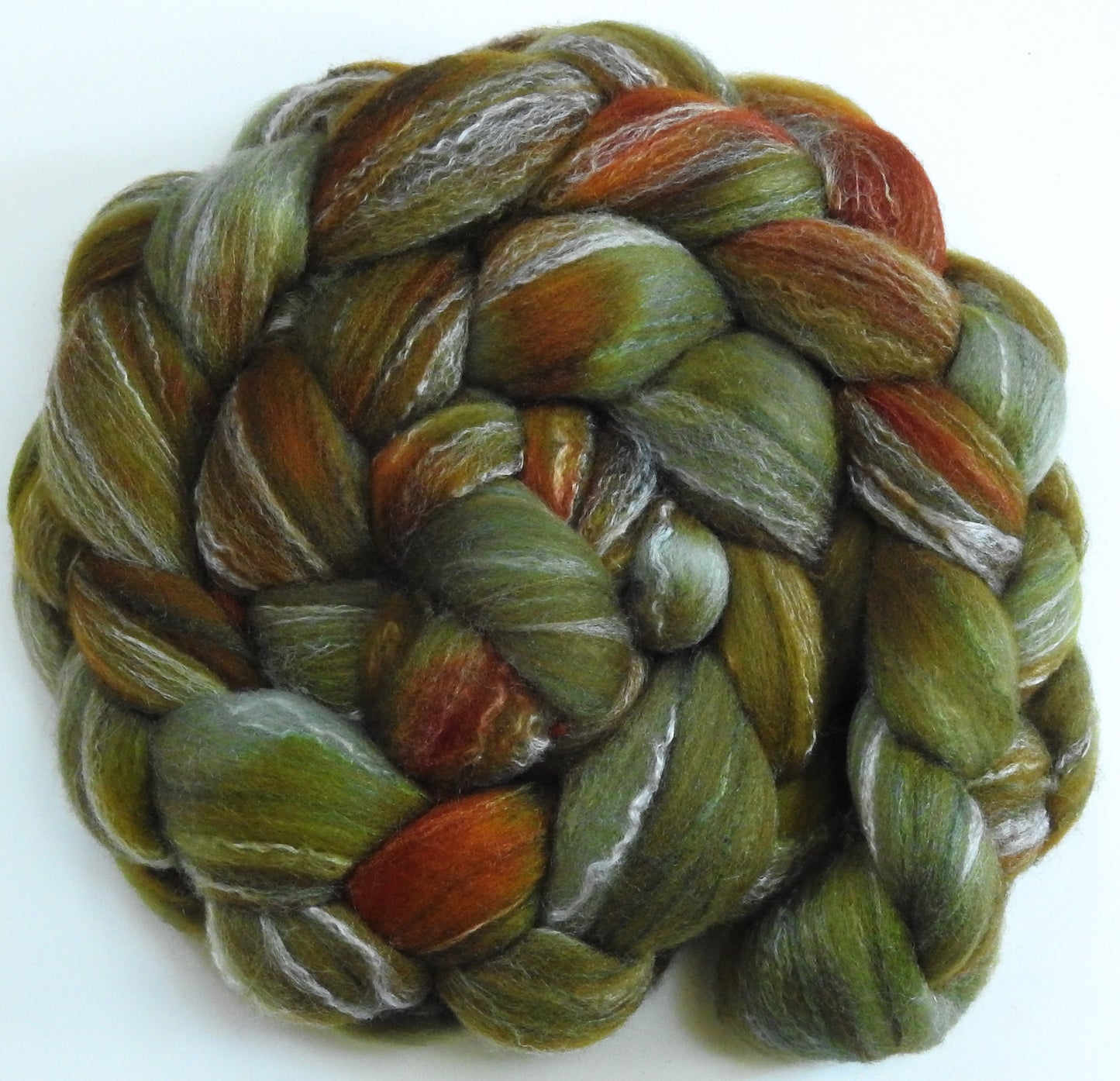 Bronzy Hermit (5.9 oz) - Targhee/silk/ bamboo (80/10/10)