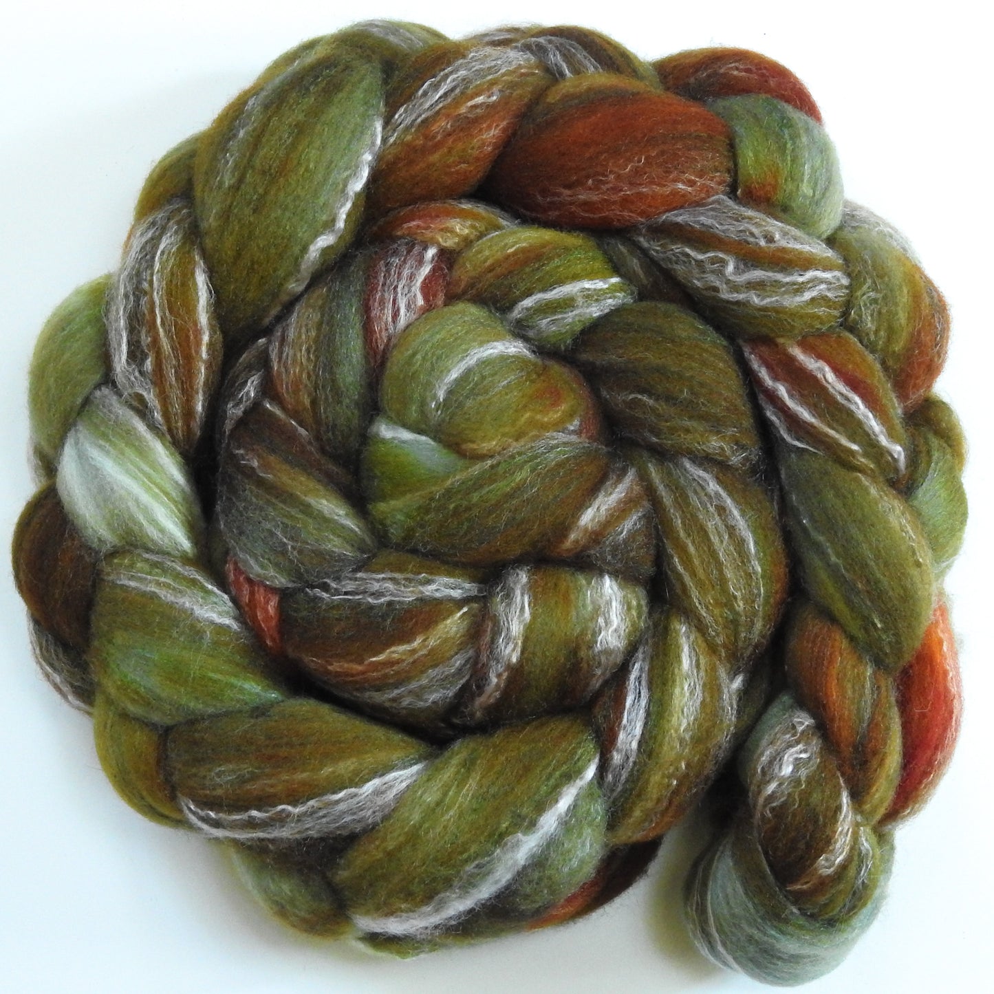 Bronzy Hermit (5.9 oz) - Targhee/silk/ bamboo (80/10/10)