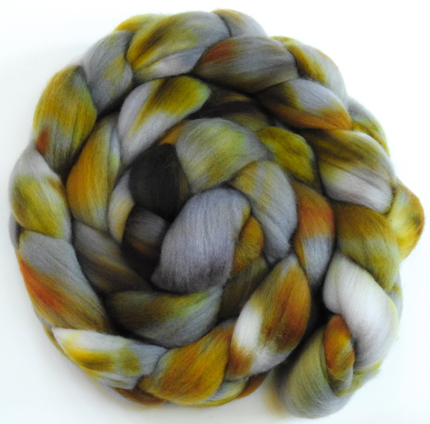 Metallurgy - Glazed Solid -(6 oz) - Organic Polwarth