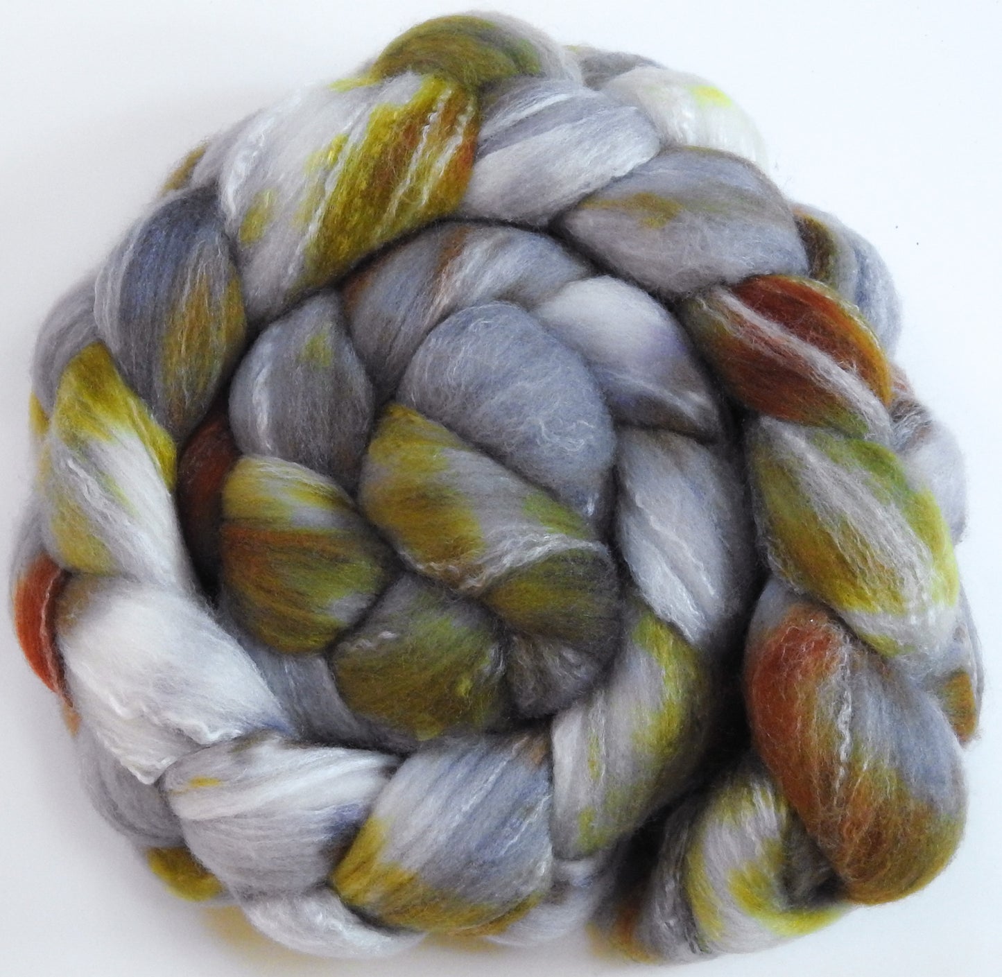 Metallurgy (5.9 oz)- Glazed Solid - Targhee/silk/ bamboo (80/10/10)