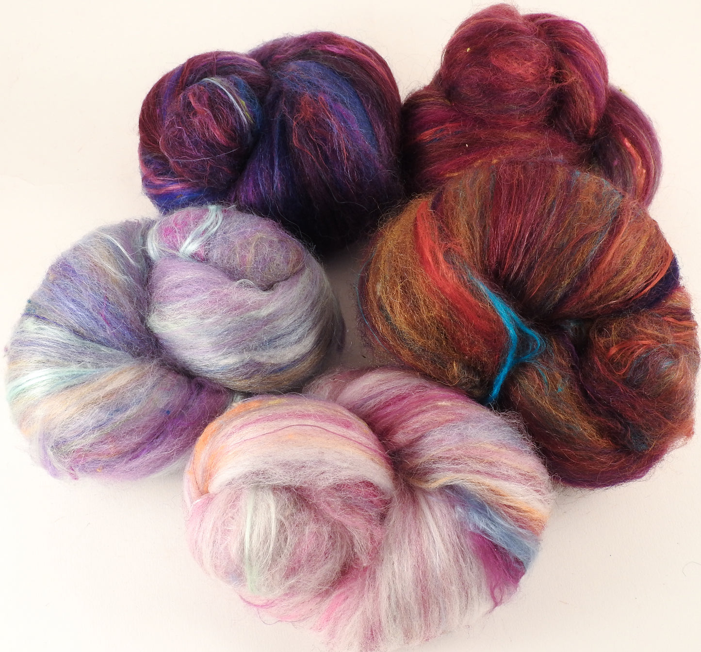 Sock Batts - Cakewalk - (4 oz.) - Inglenook Fibers