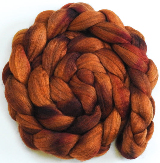 Foxy -Glazed Solid (4.3 oz)- Chocolate Haunui / Mulberry Silk (70/30) 23.5 mic.